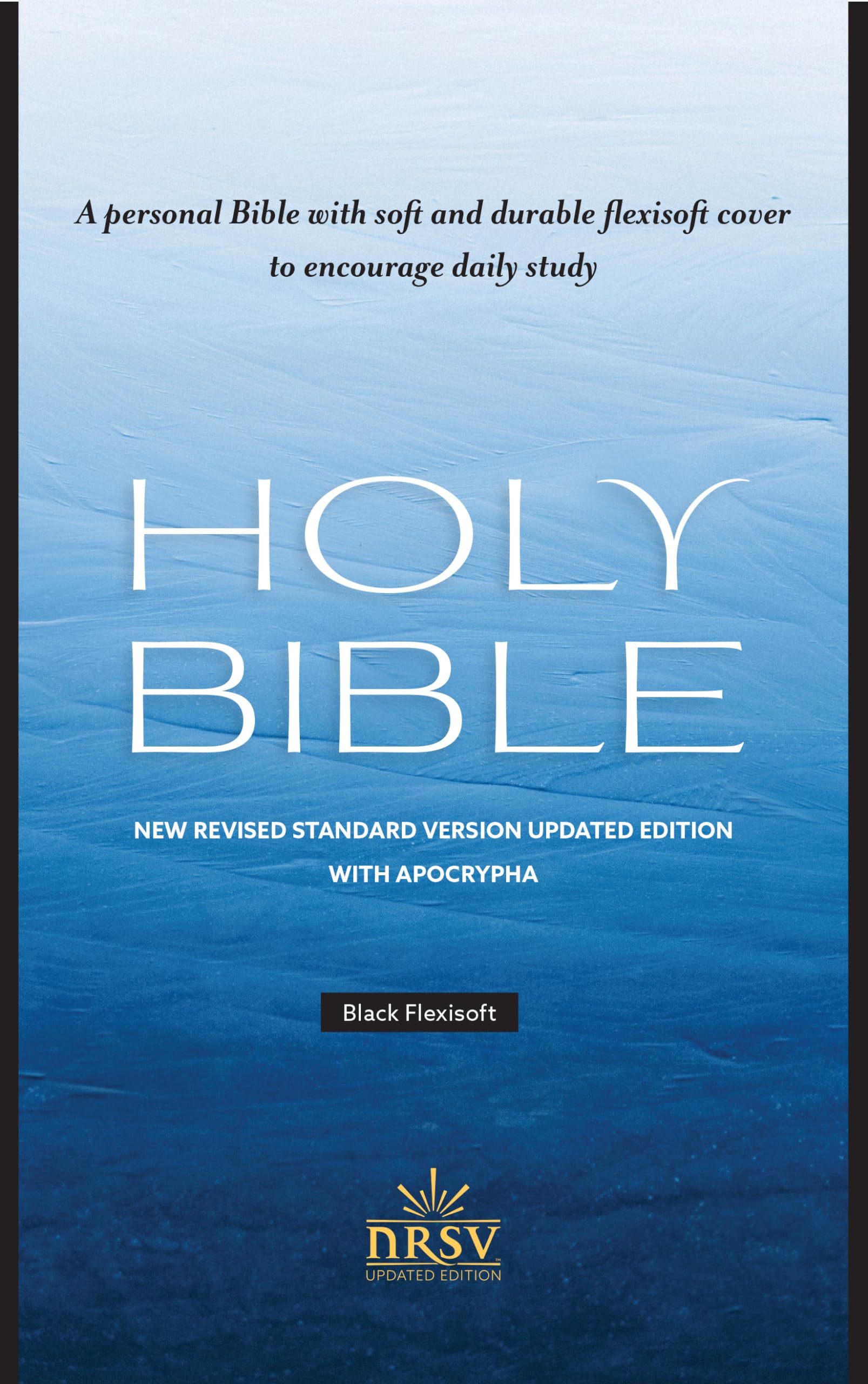 NRSV Updated Edition Bible with Apocrypha (Flexisoft, Black) Imitation Leather – November 1, 2022