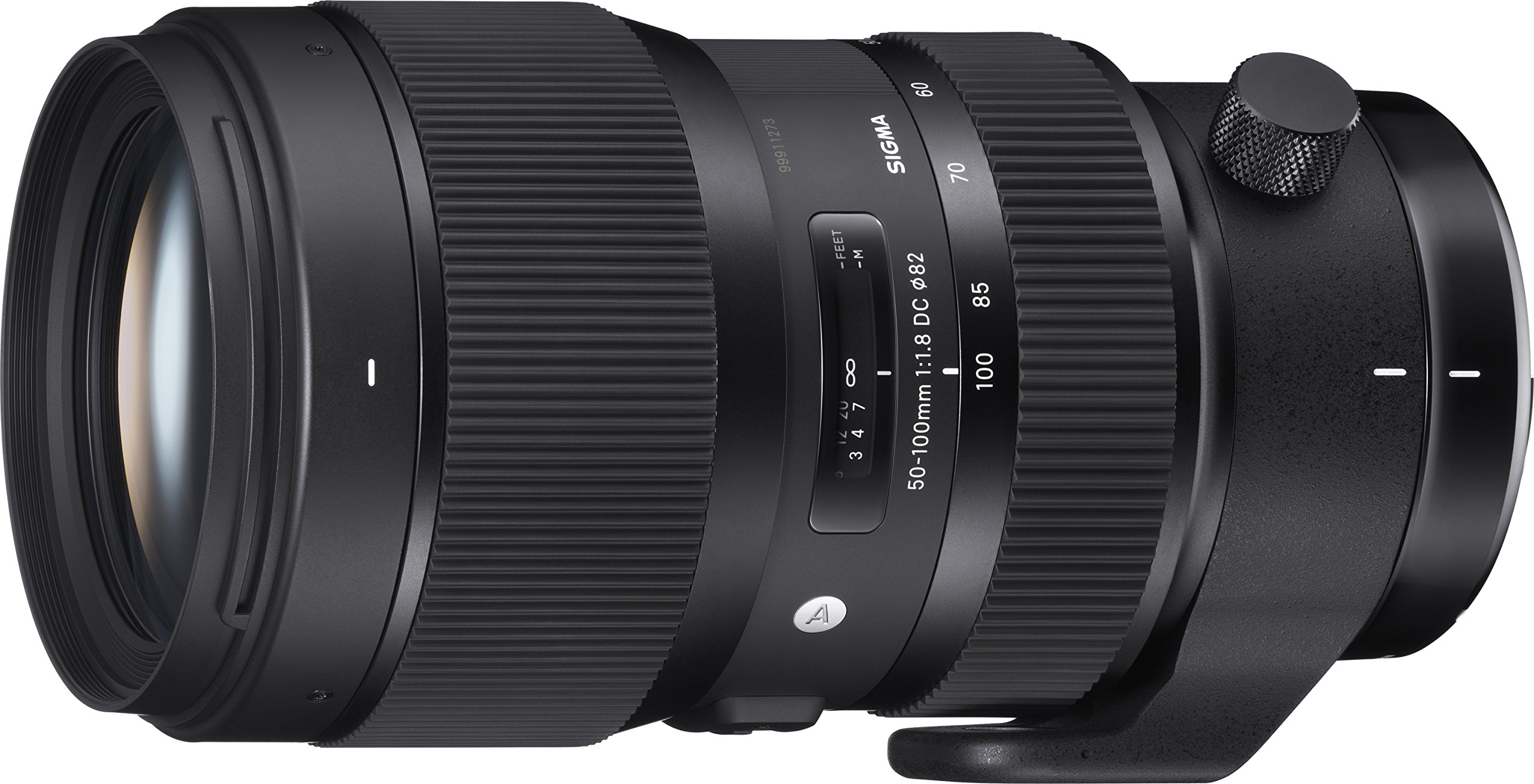 Sigma 50-100 mm f/1.8 DC HSM Art Lens for Nikon DSLR Cameras (Black)