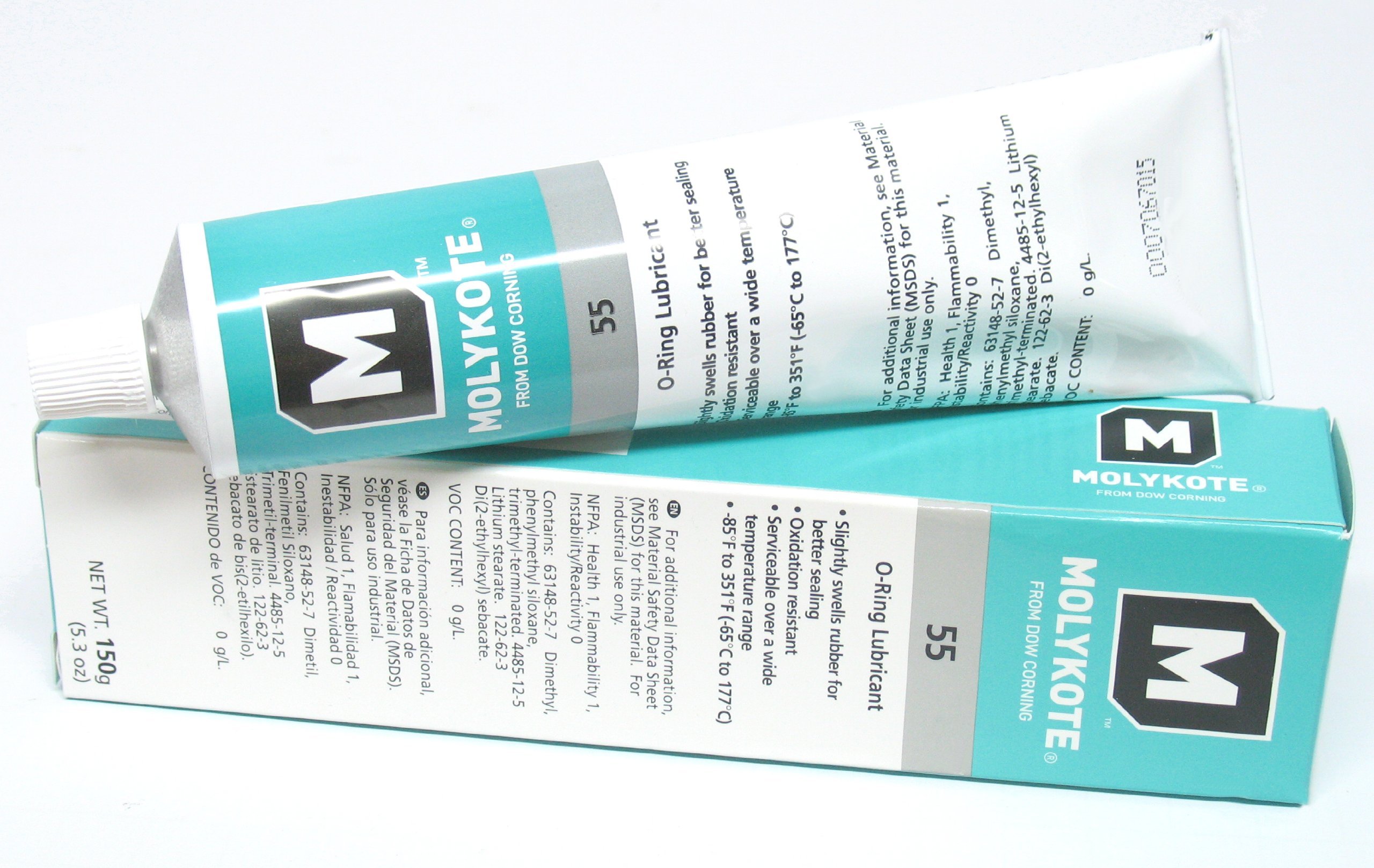 Dow Corning Molykote 55 Oring Grease 5.3oz