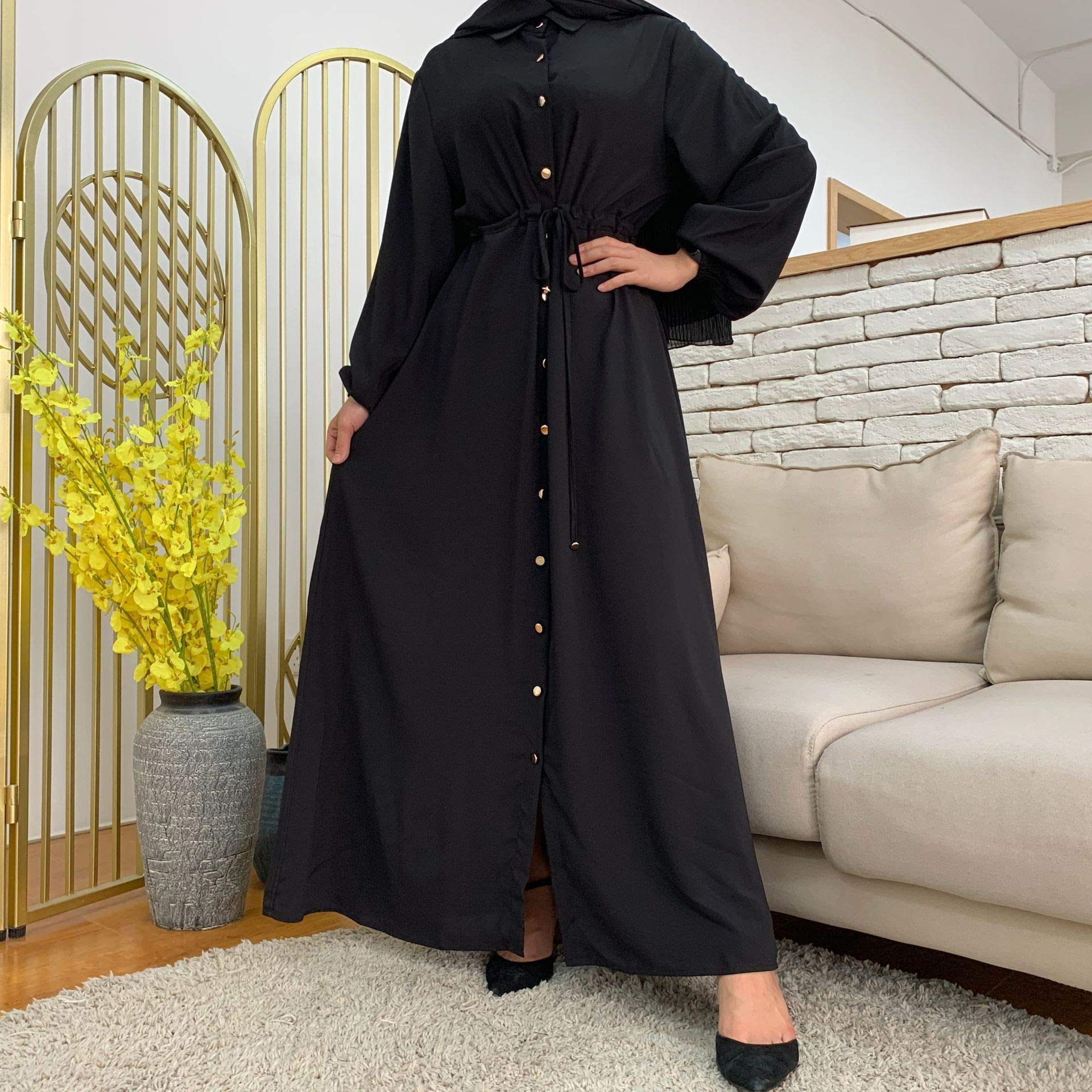 Eid Abayas for Women Turkish Dresses Muslim Dubai Abaya Kimono Moroccan Kaftan Hijab Caftan Dress Islamic Clothing Vestidos Robe