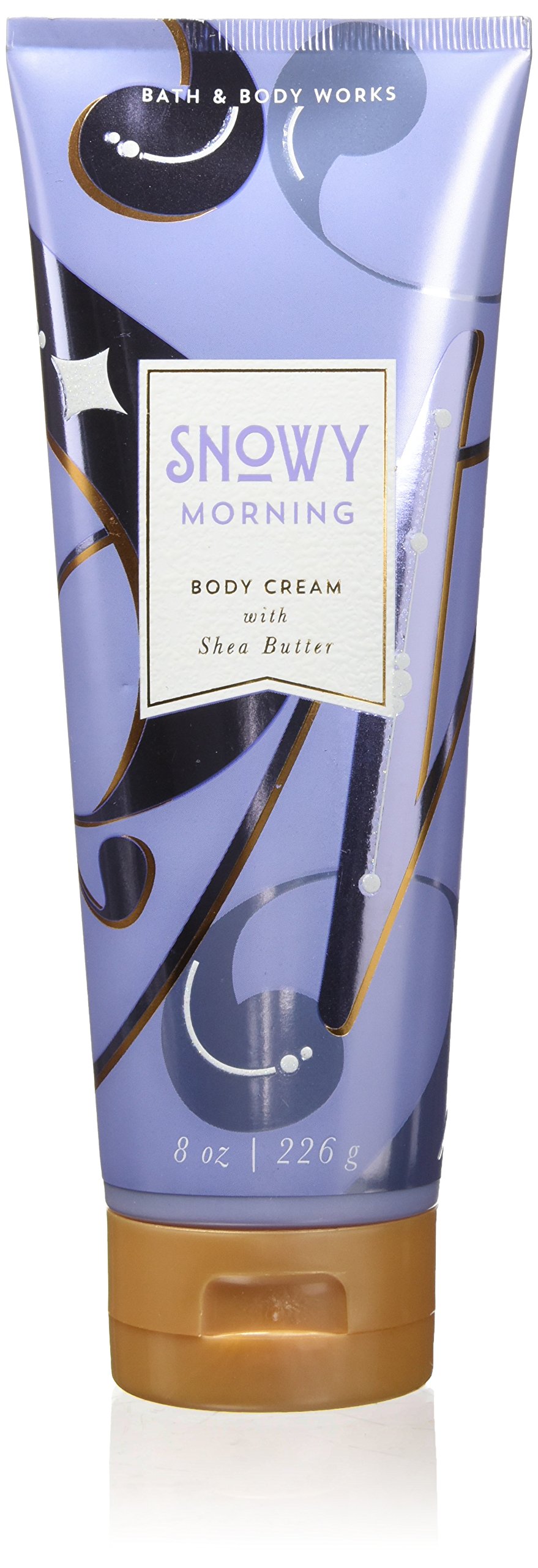 Bath and Body Works Snowy Morning Ultra Shea Body Cream 8 Oz.