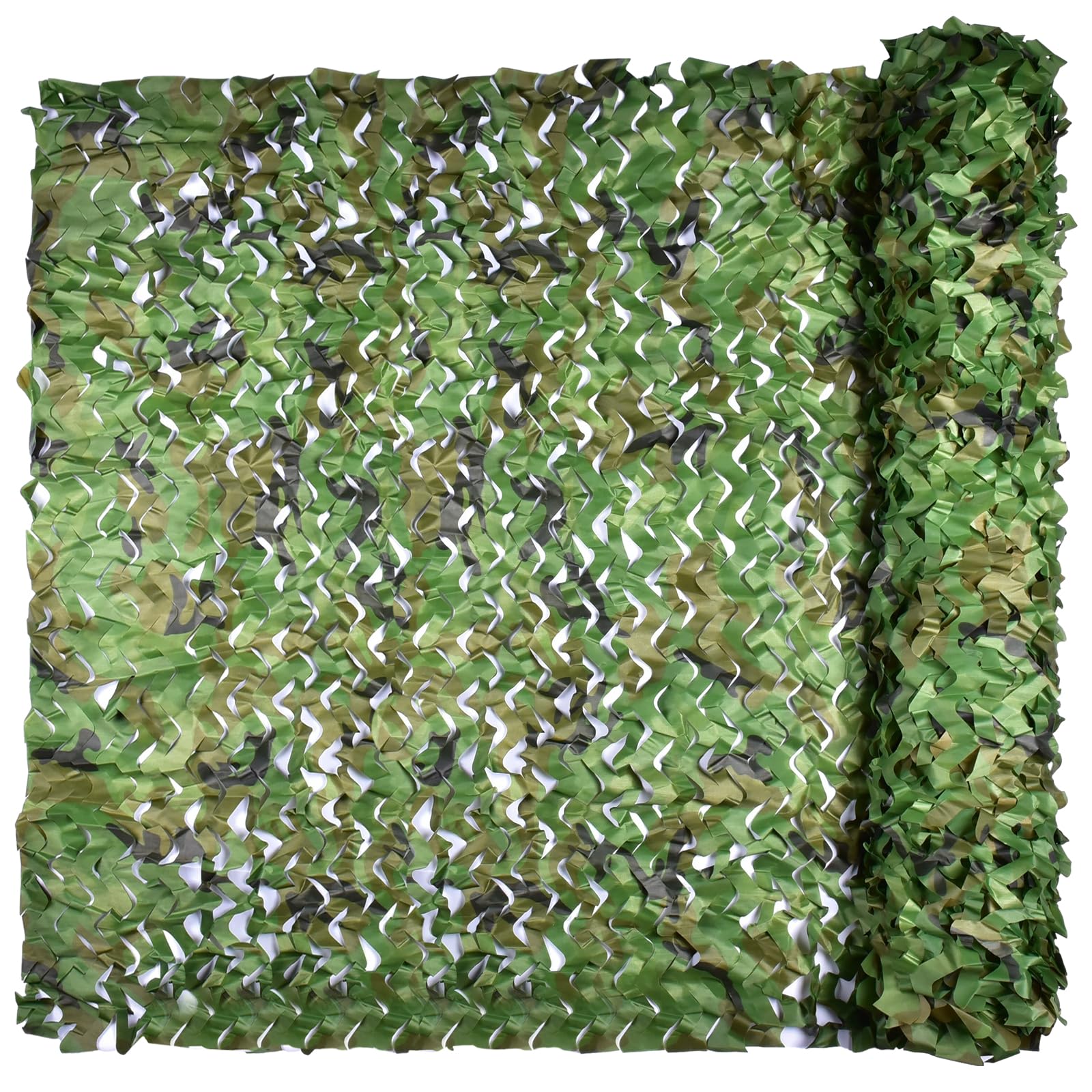 iunioCamo Netting, Camouflage Net, Bulk Roll, Mesh, Cover, Blind for Hunting, Decoration, Sun Shade, Party, Camping, Outdoor