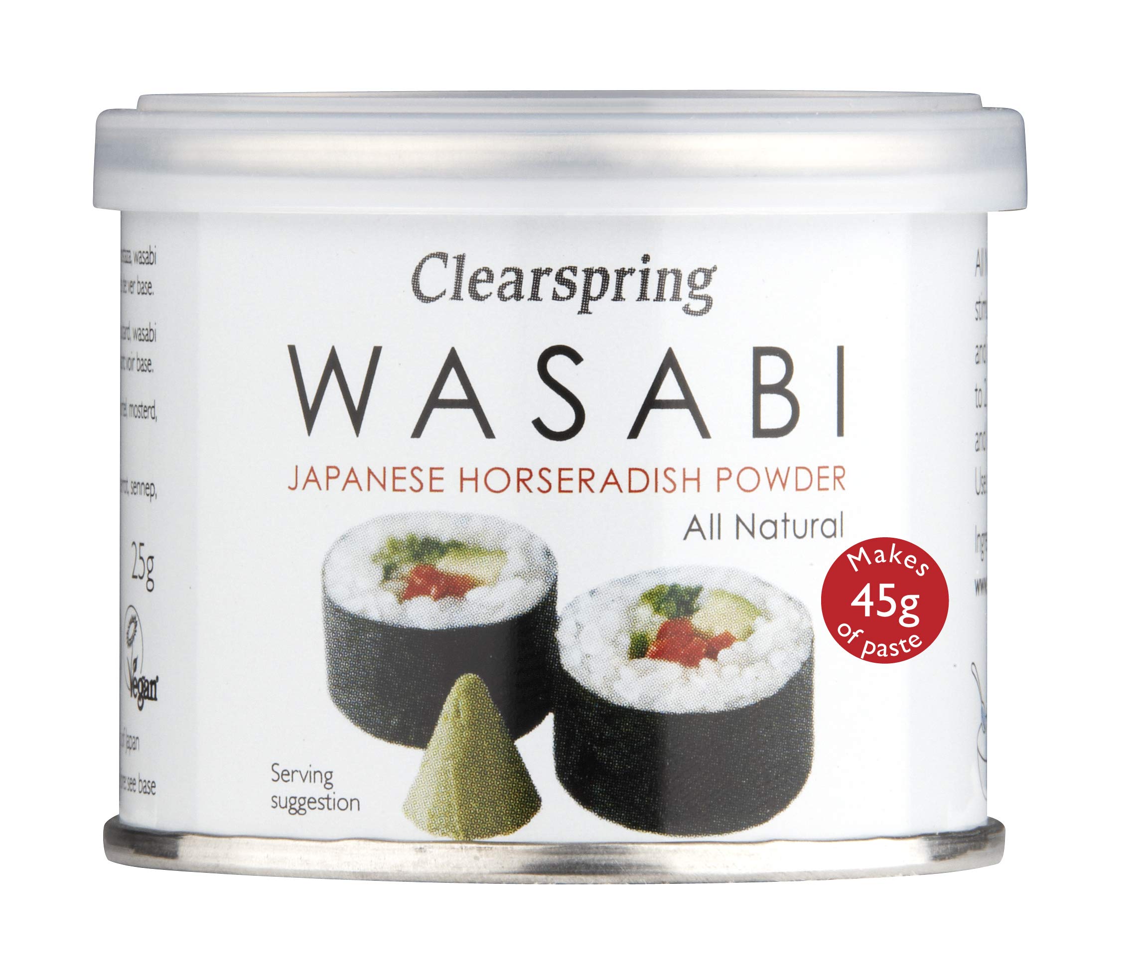 Clearspring Japanese Wasabi Horseradish Powder, 30g