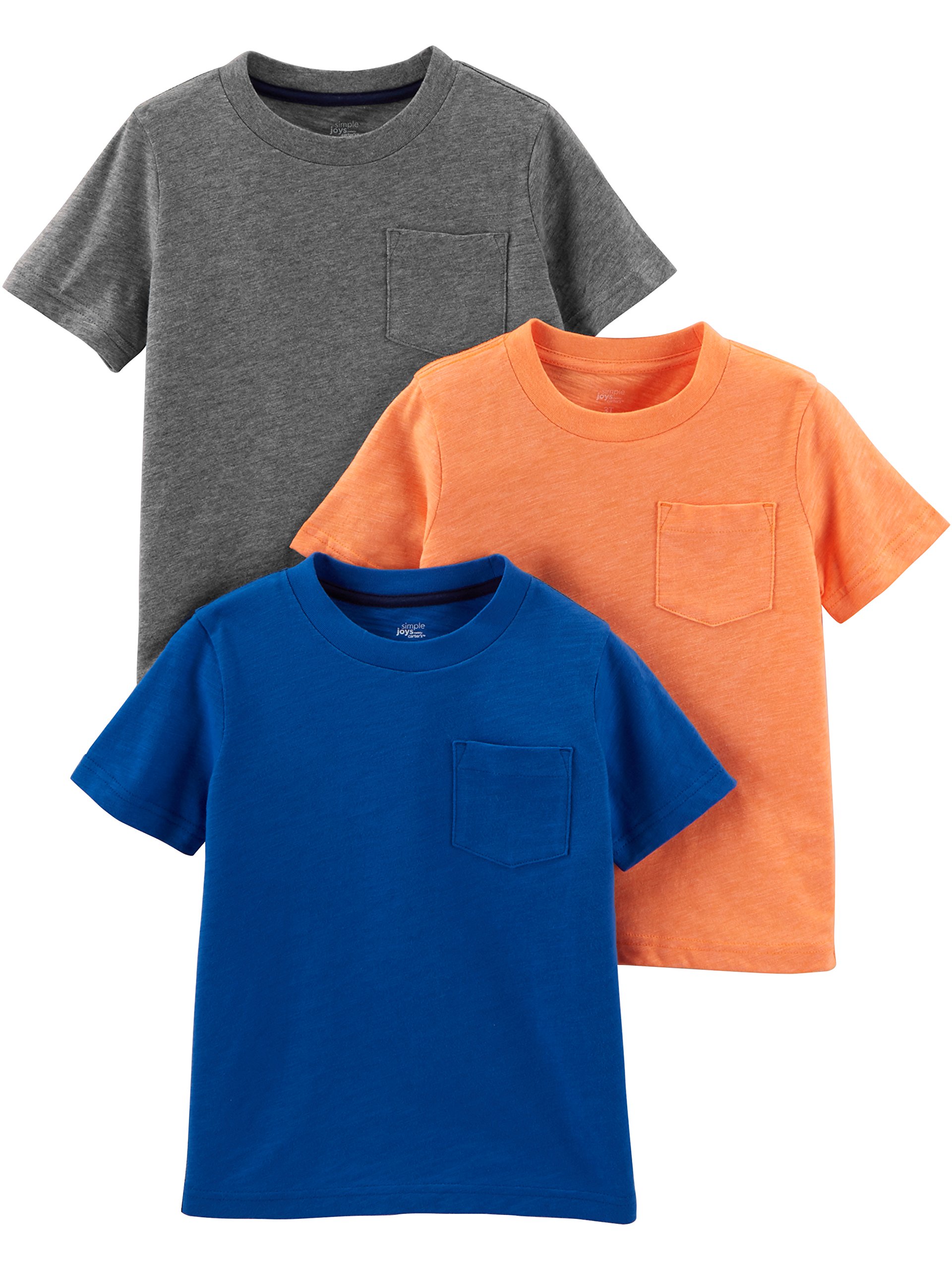 Simple Joys by Carter'sBaby Boys' T-Shirt (Pack of 3)