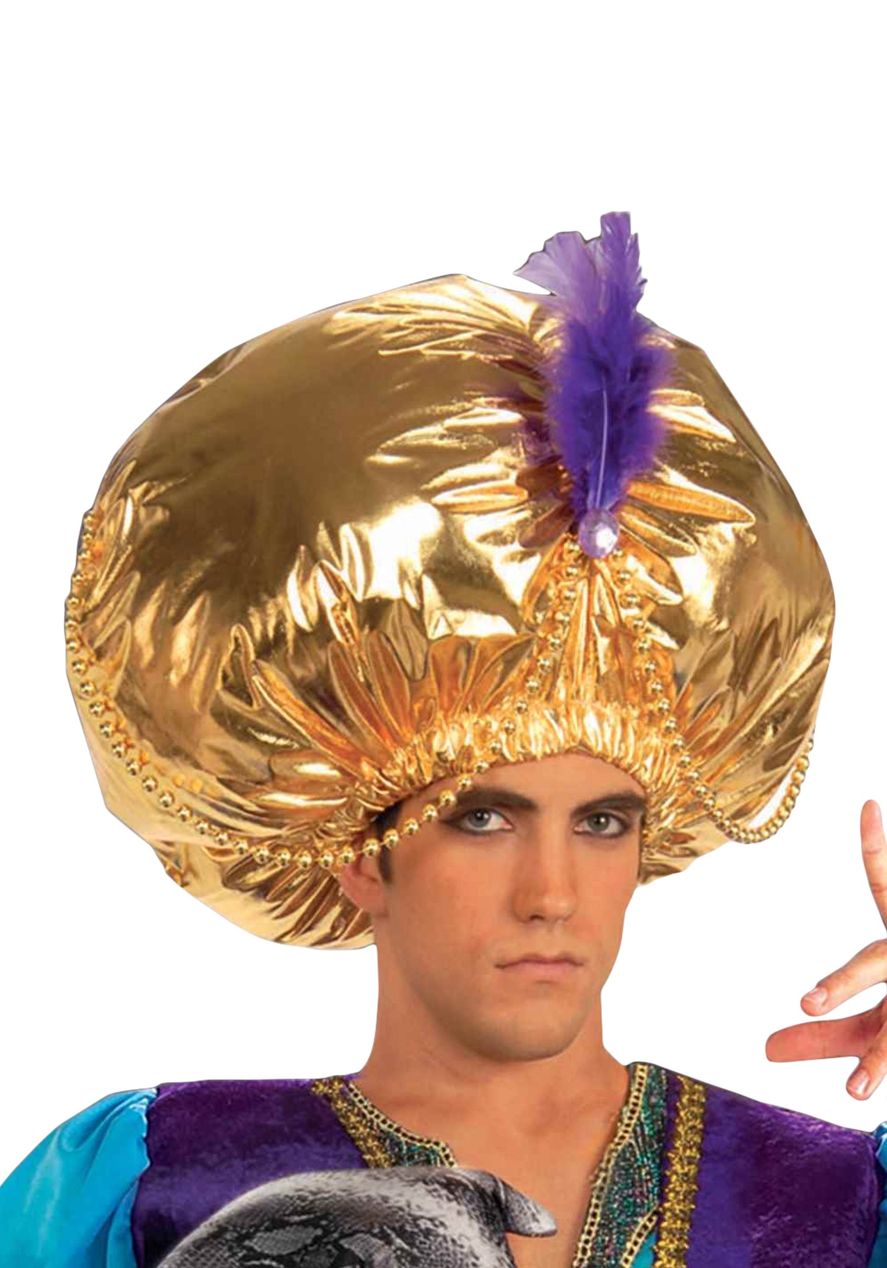 Forum Novelties Giant Golden Costume Turban