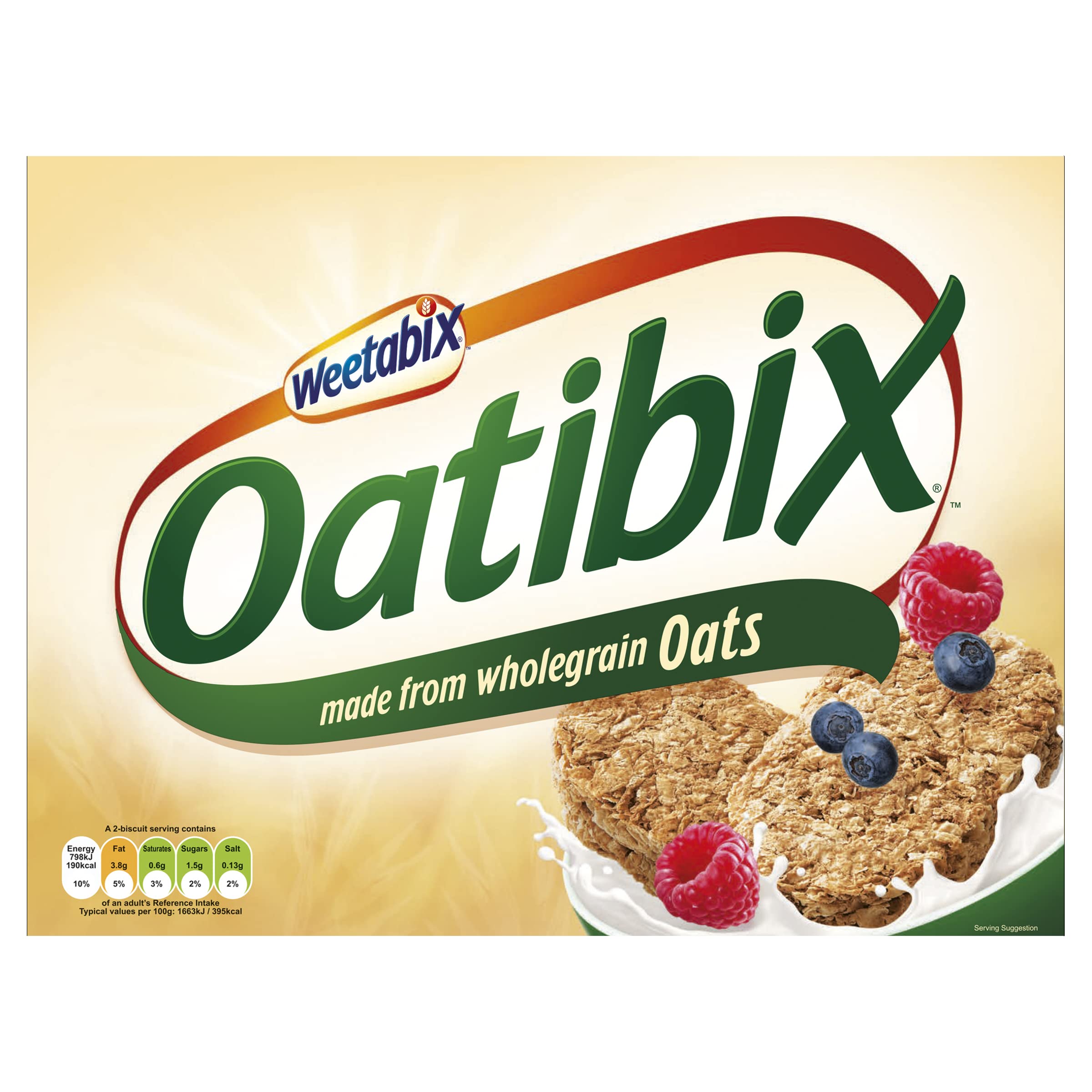 Weetabix Oatibix Wholegrain Oats Biscuits 24ea