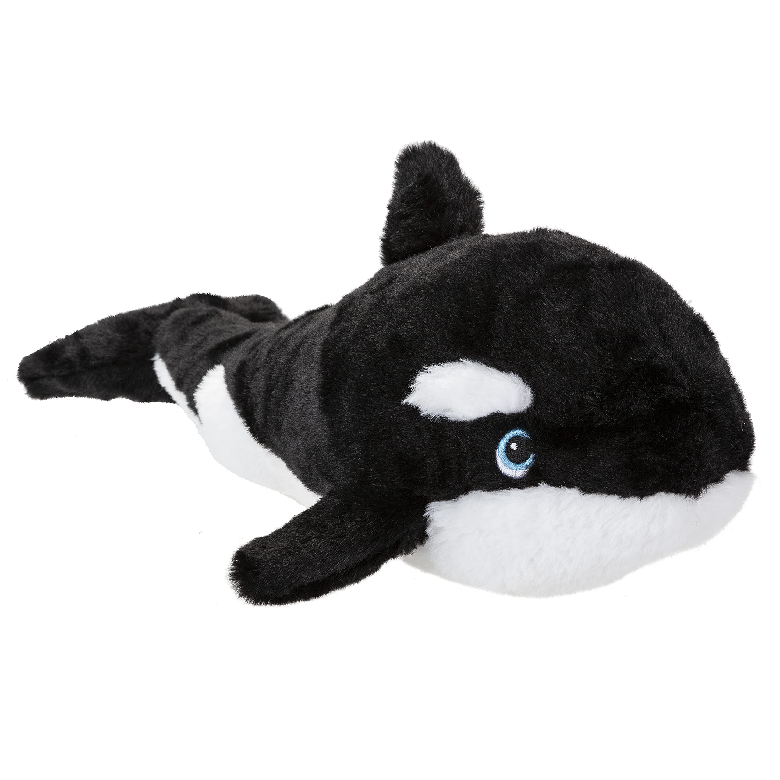 VFM - Killer Whale Toys for Kids, Wildlife Soft Toys, Made from 100% Recycled Plastic, Cute Plushies, Zoo Animals, Great Gift for Kids and Adults, Size: 12" 30cm