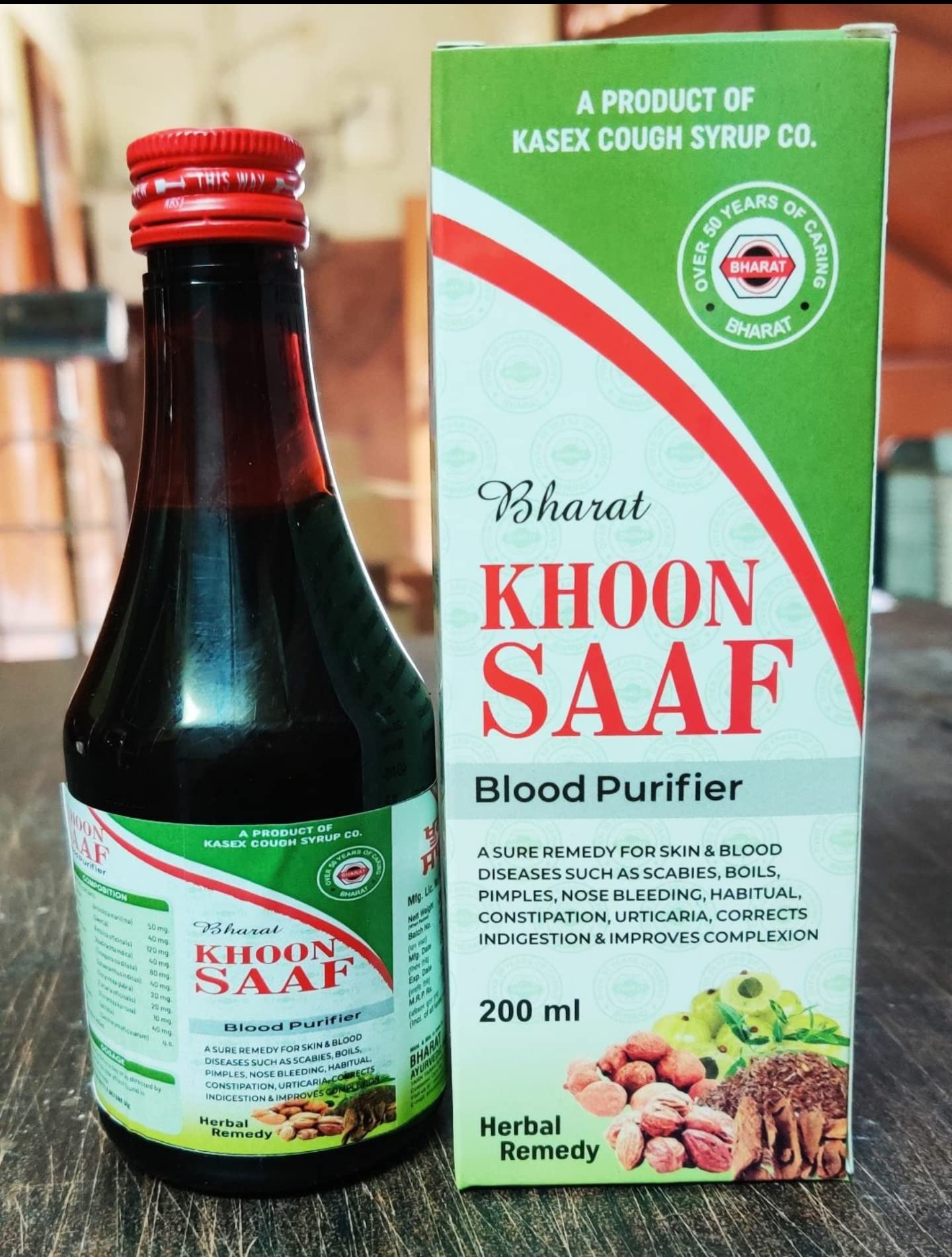 Bharat Khoon Saaf 200ml | Herbal blood Purifier