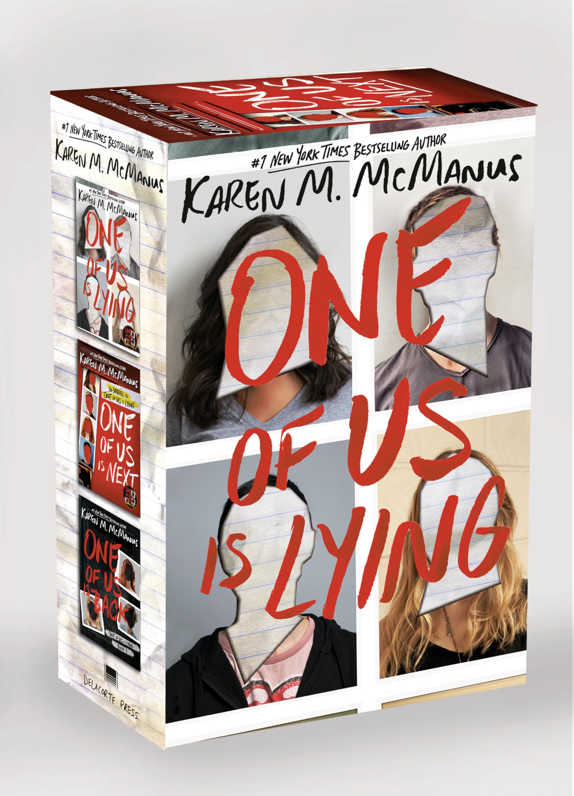 One of Us Is Lying Series Paperback Boxed Set: One of Us Is Lying; One of Us Is Next; One of Us Is Back