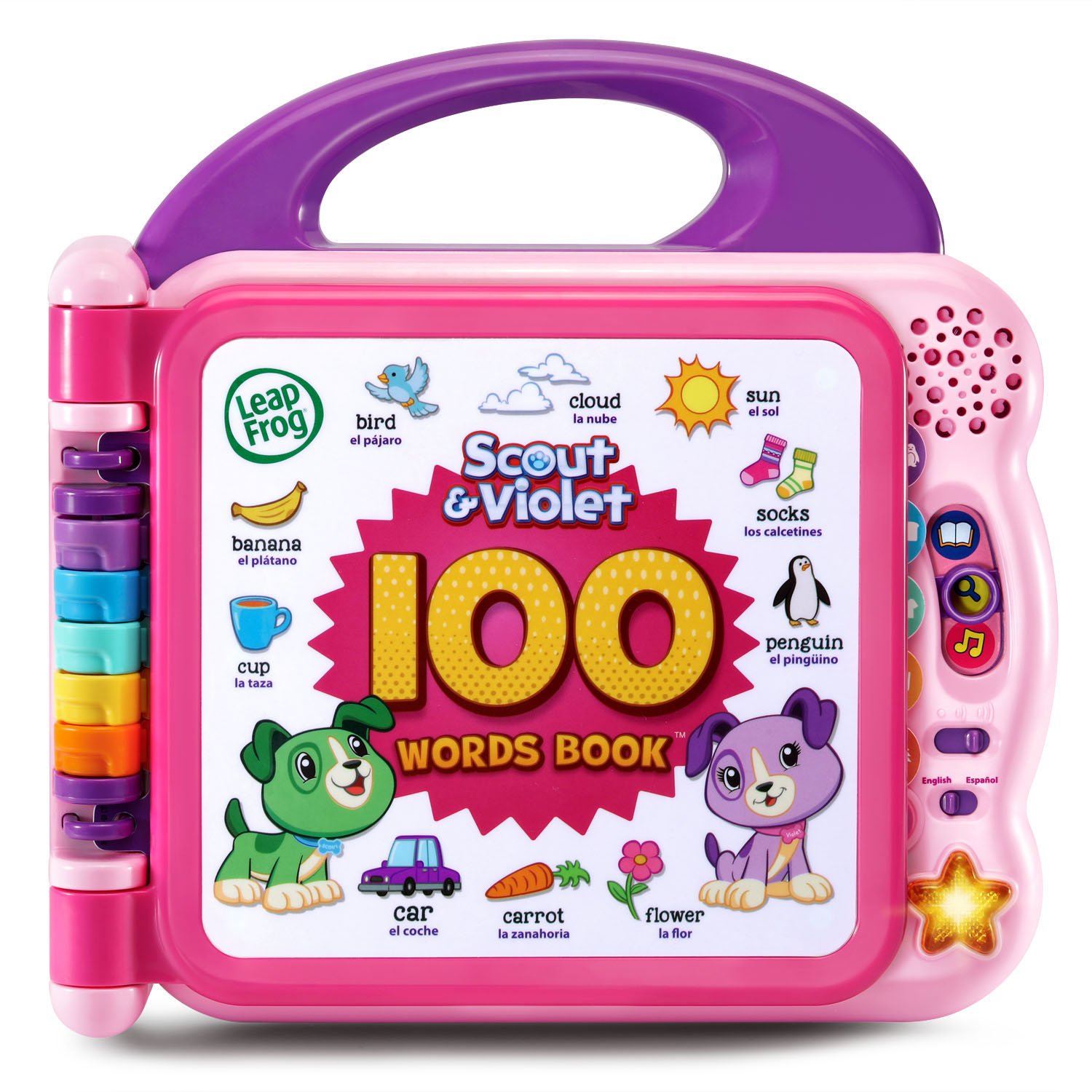 Leapfrog Scout And Violet 100 Words Book (Amazon Exclusive), Purple