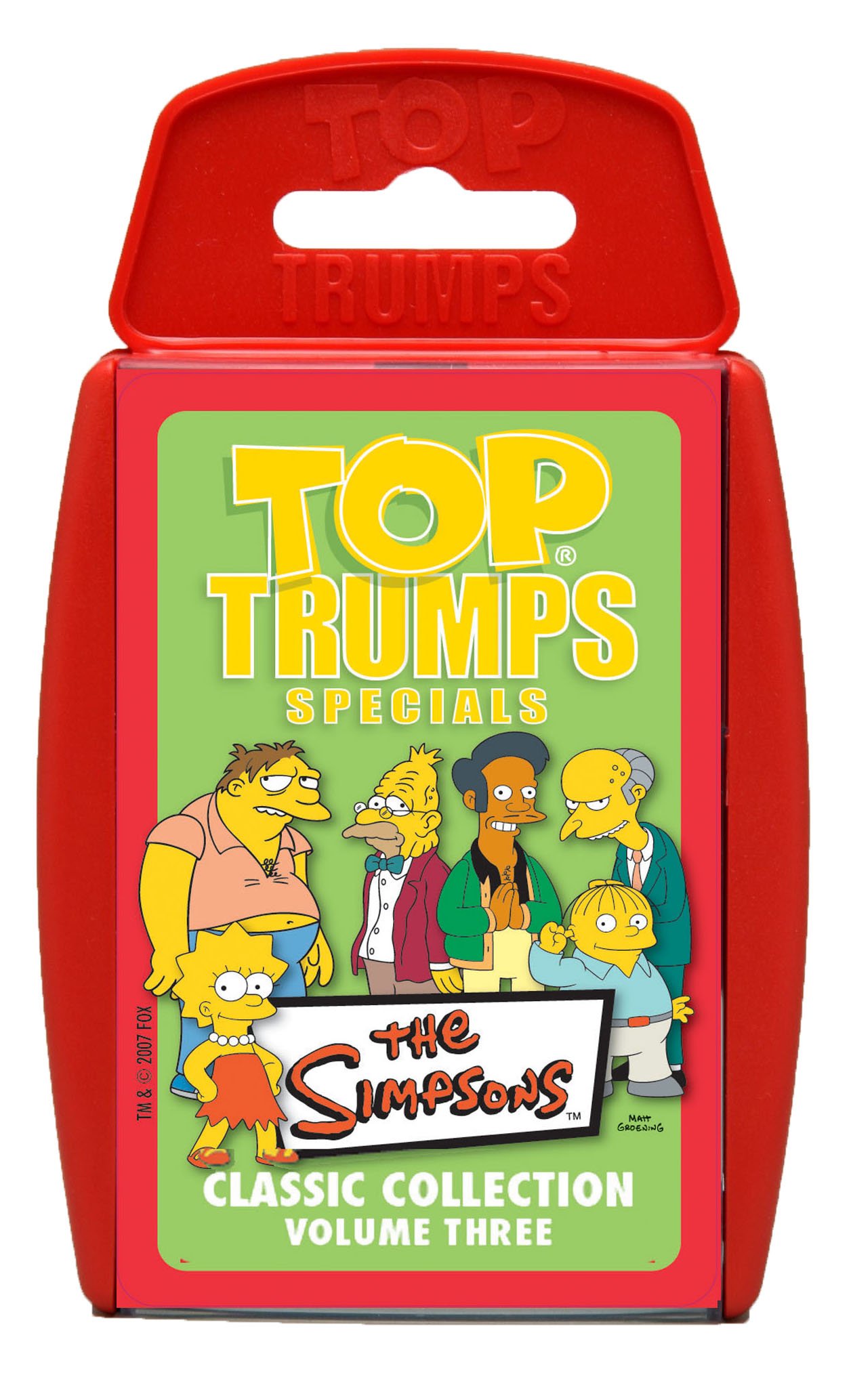 Winning Moves Top Trumps Simpsons Vol. 3