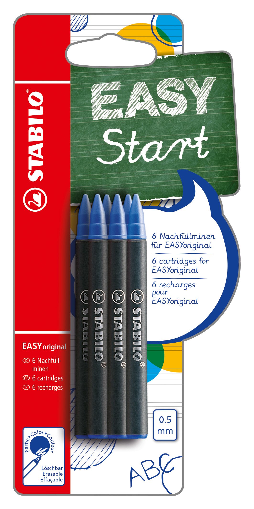 Refills - STABILO EASYoriginal Refills Blue