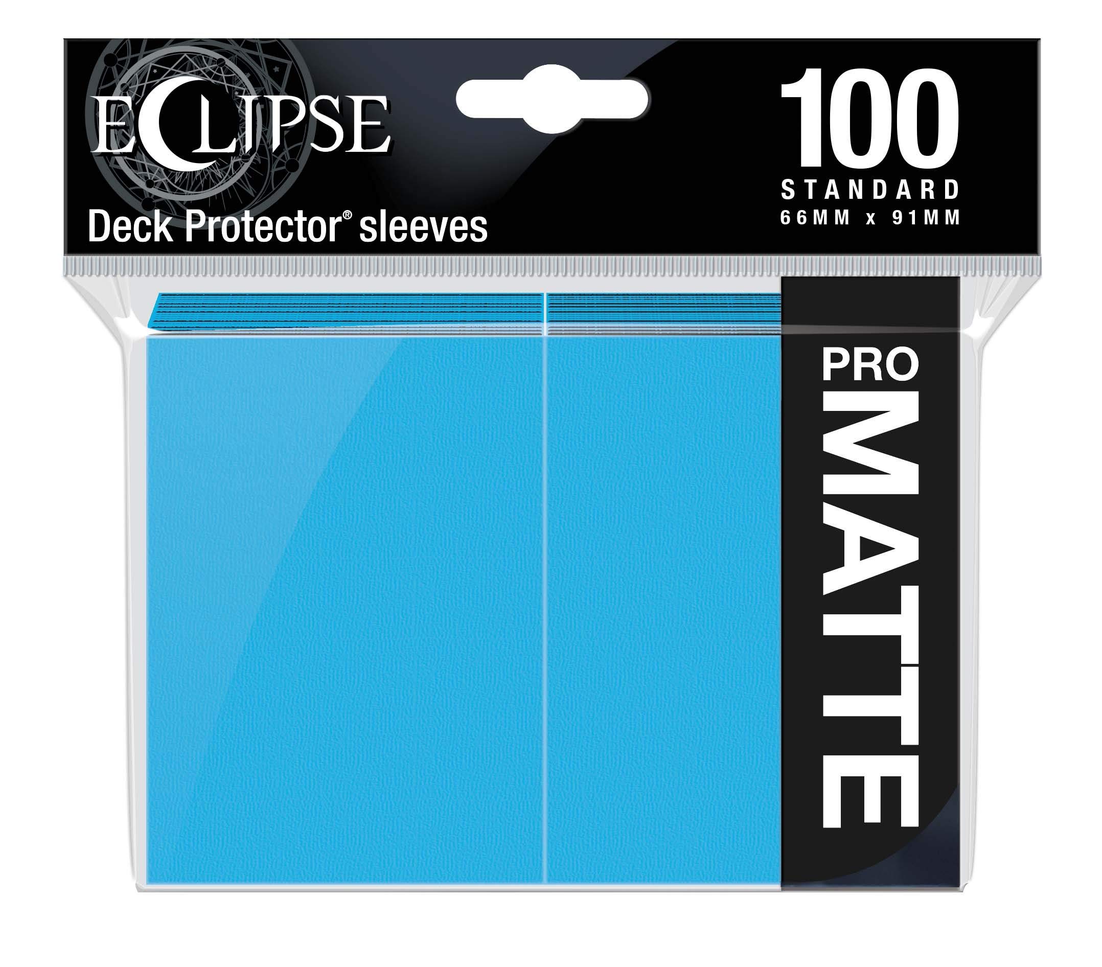 Ultra ProE-15615 Eclipse Standard Matte Sleeves 100 Pack-Sky Blue