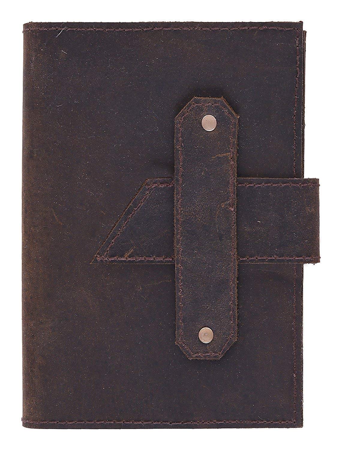 CRAFAT Leather Journal Notebook Diary for Men & Women (Buffalo 4, 5 x 7 Inches)