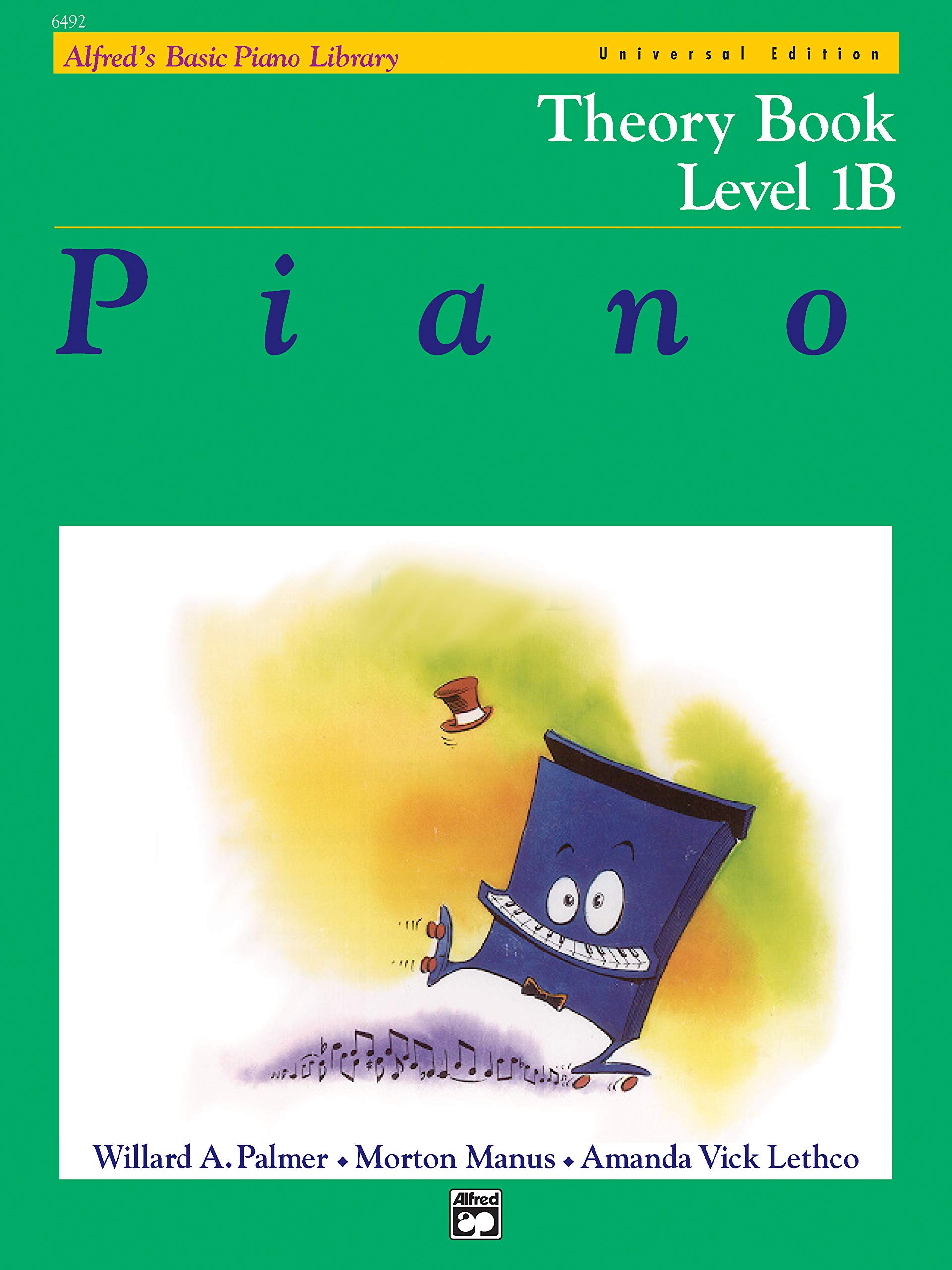 Alfred's Basic Piano Library Theory Book 1B: Universal Edition