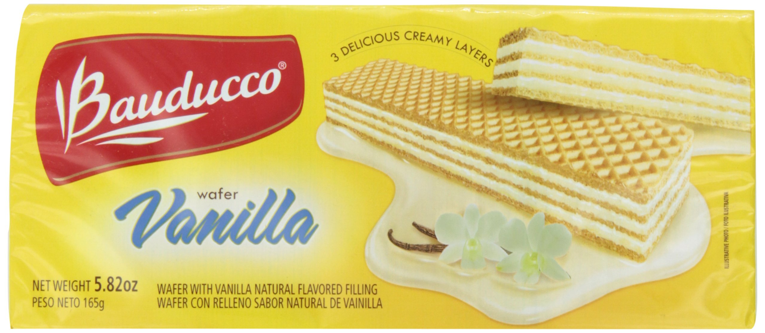 Bauducco Wafer, Coconut, 5.82 Ounce (Pack of 18)