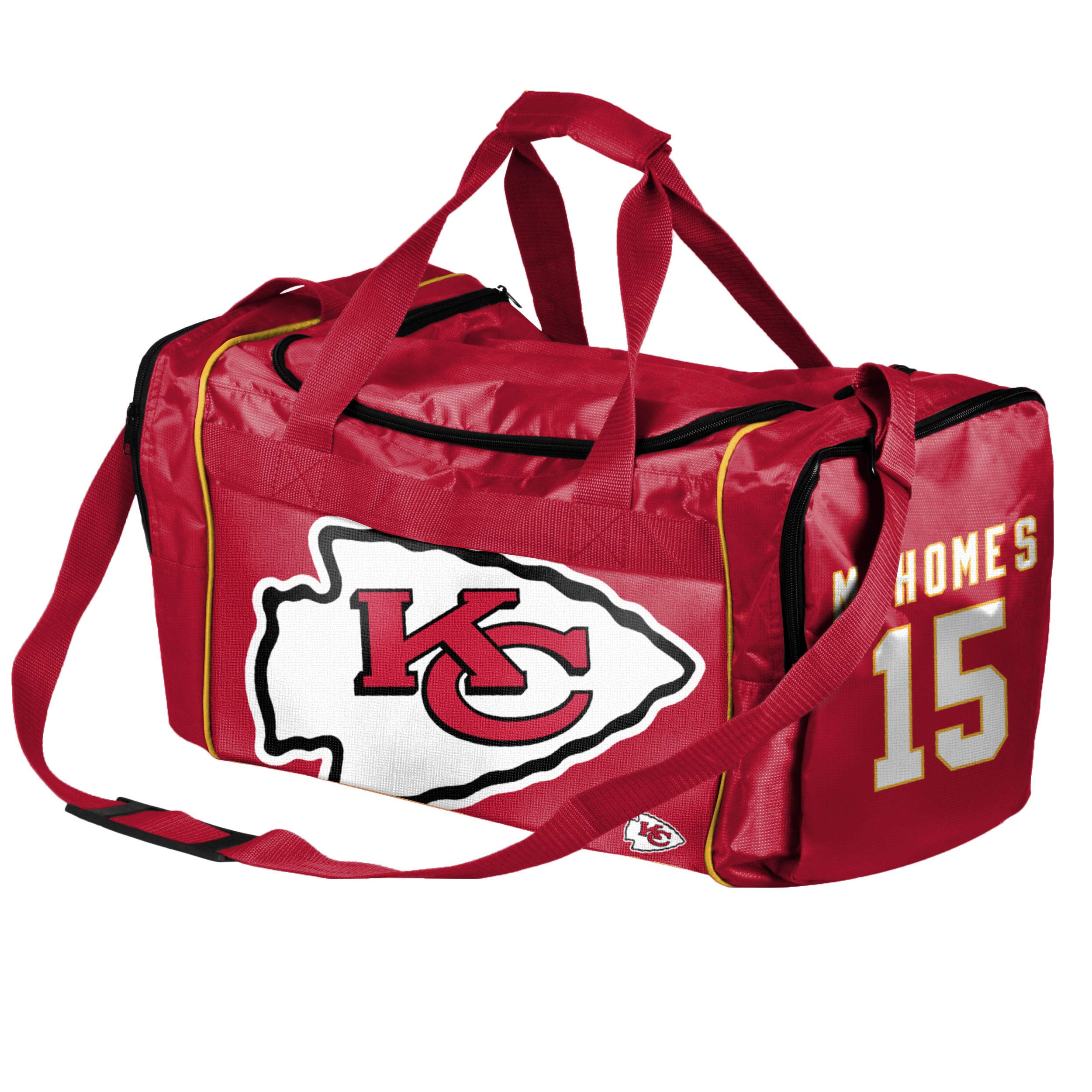 Kansas City Chiefs Official NFL Duffel Gym Bag - Patrick Mahomes 15