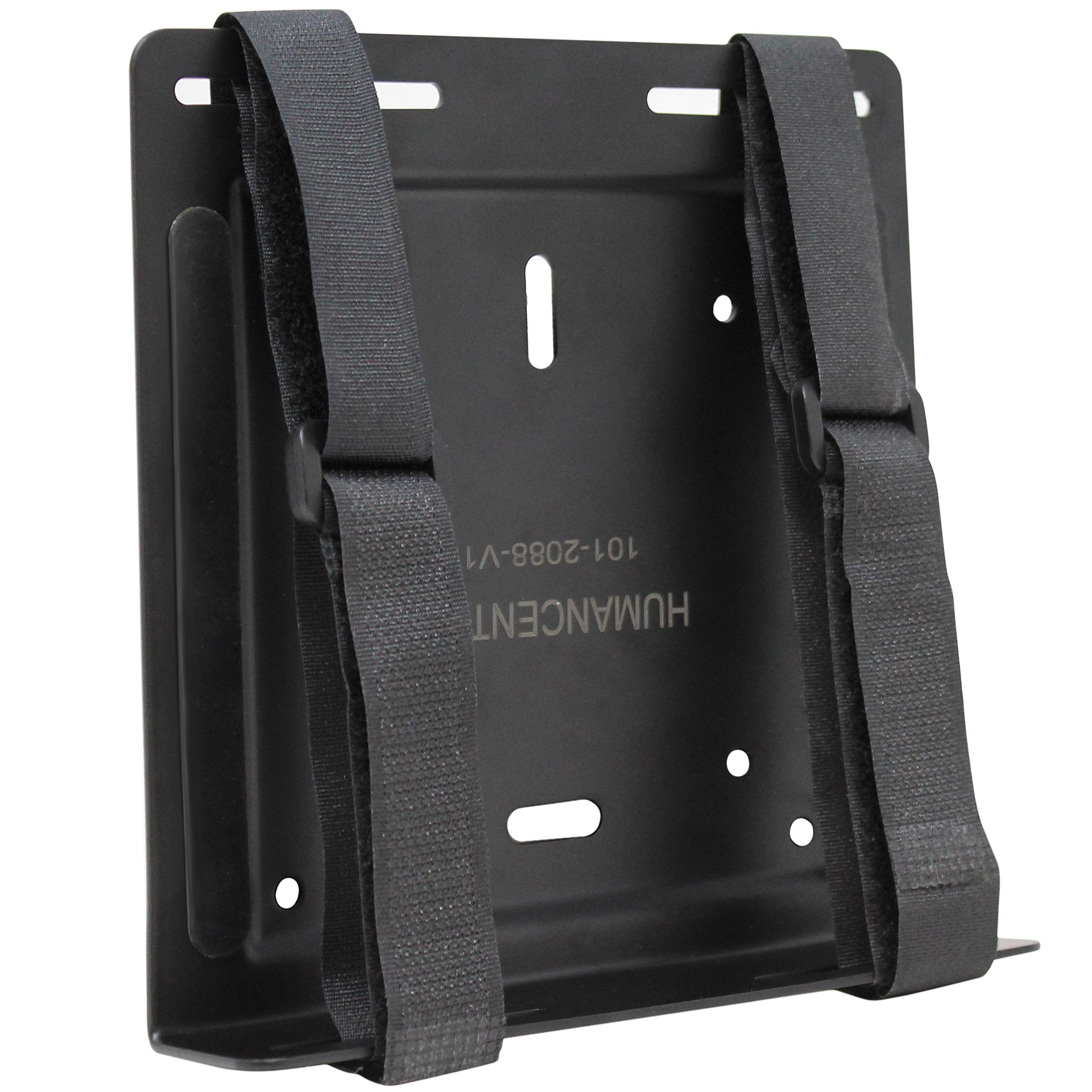 HumanCentric Universal Wall and VESA Mount, Adjustable Strap for Small Computers, UPS Units, Modems and Other Electronic Devices, Mounts on The Wall or Back of a Computer Screen