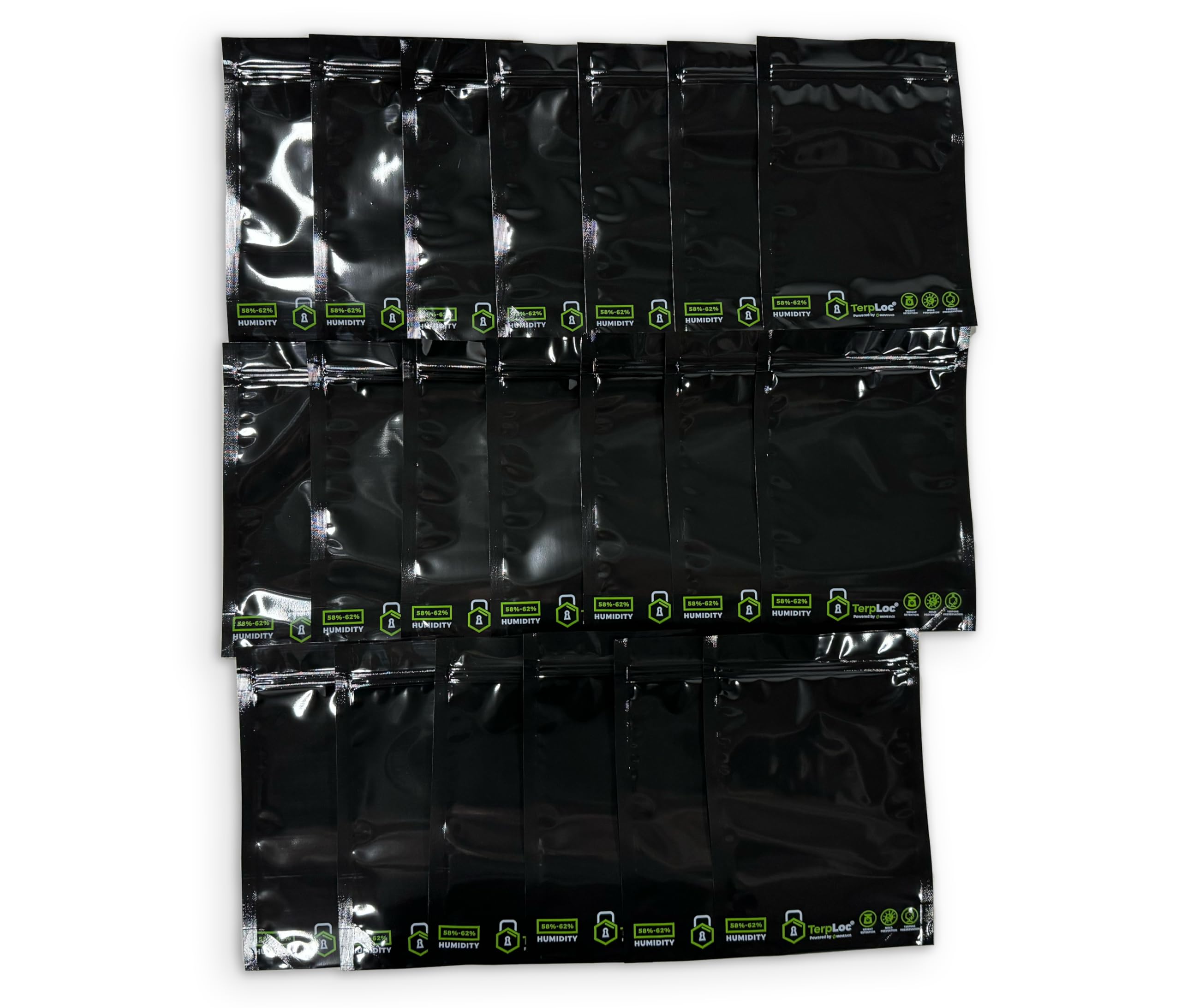 Official Grove Bags 1oz Opaque 20-Pack - (20) 1oz Opaque Terploc Pouches