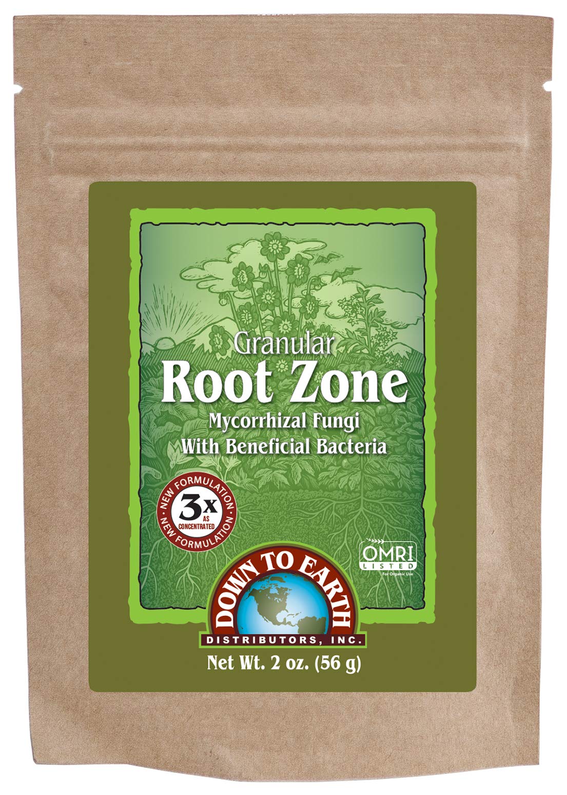 Down To Earth All Natural FertilizersOMRI Organic Granular Root Zone, 2 oz