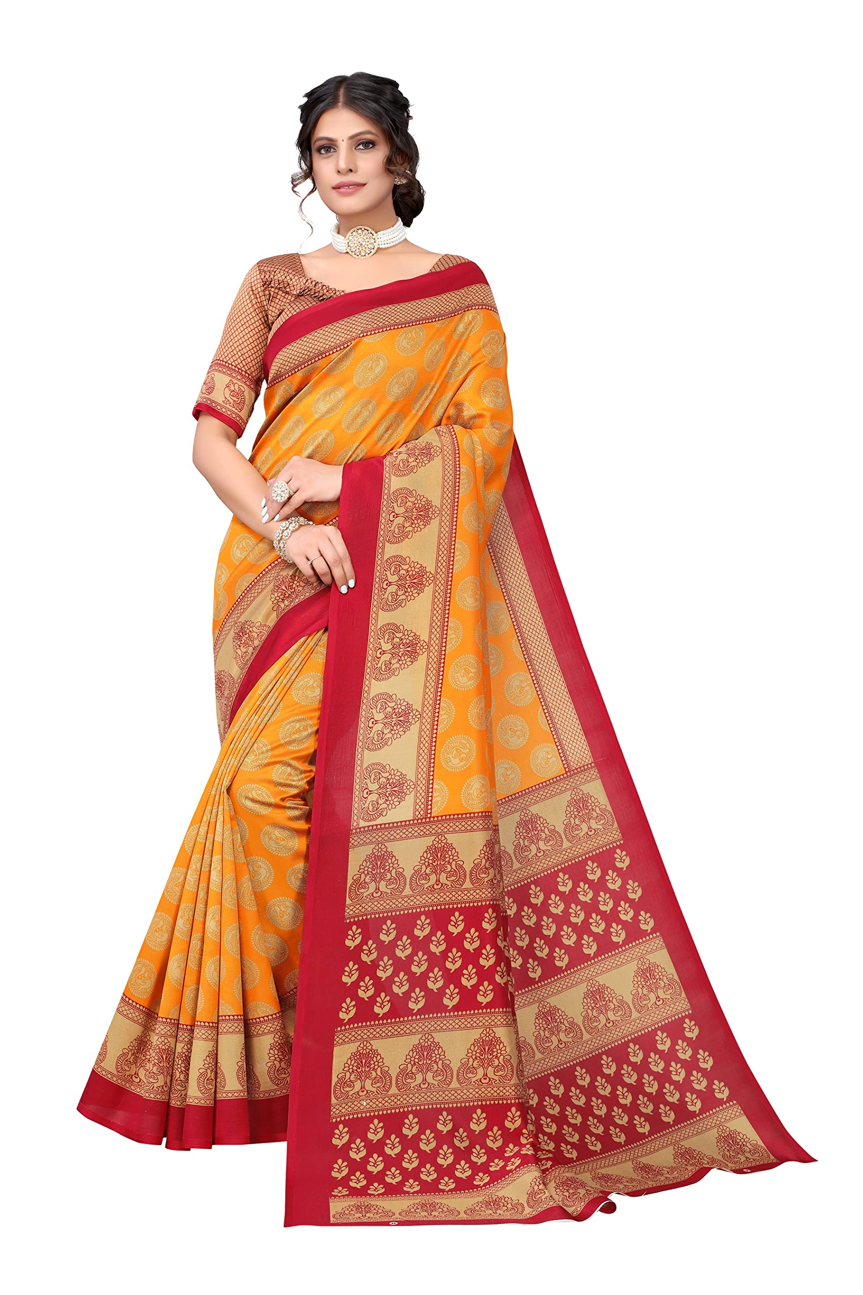 YashikaWomens Art Silk Saree