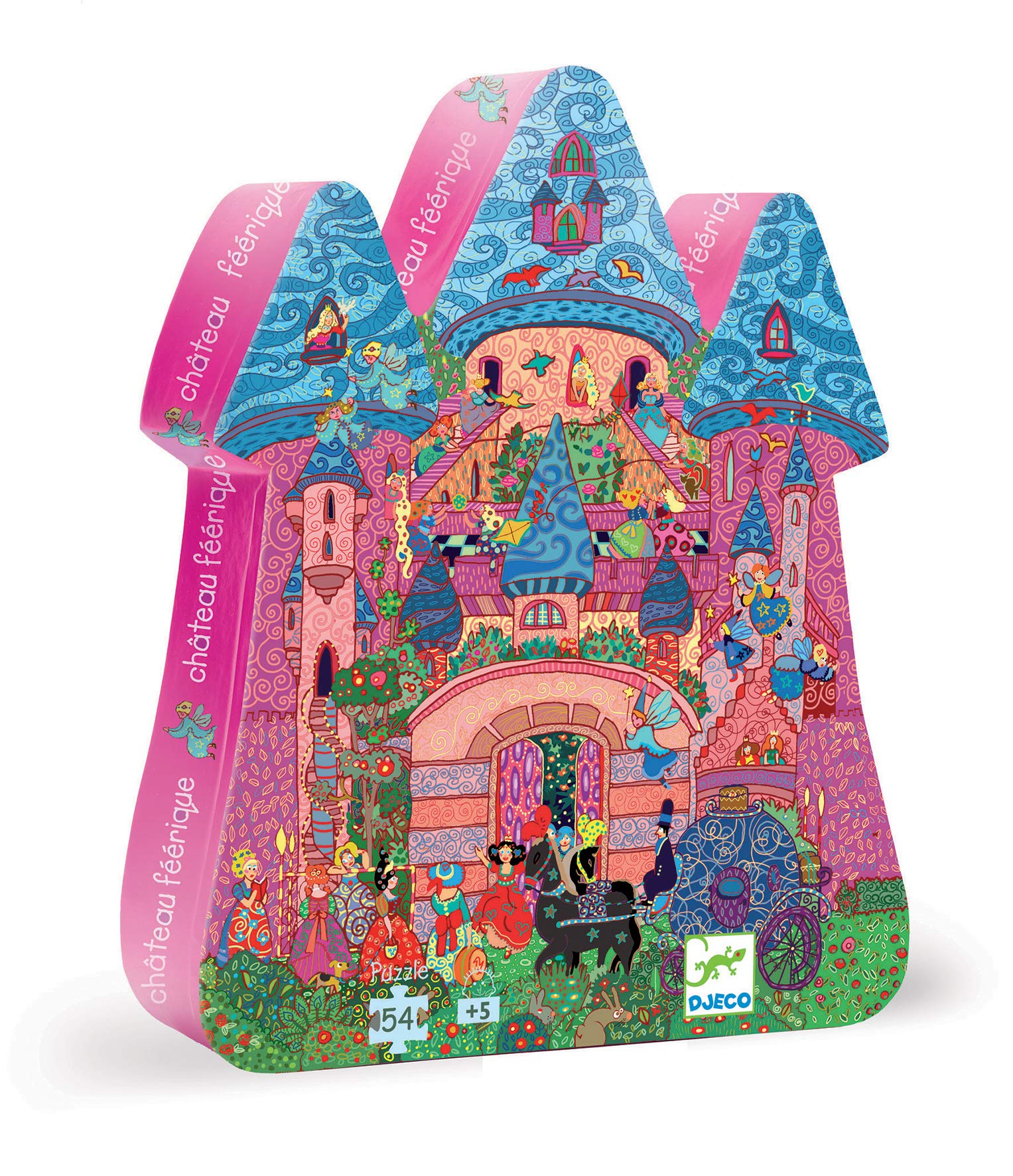 Djeco Fairy Castle Puzzle 54-Piece