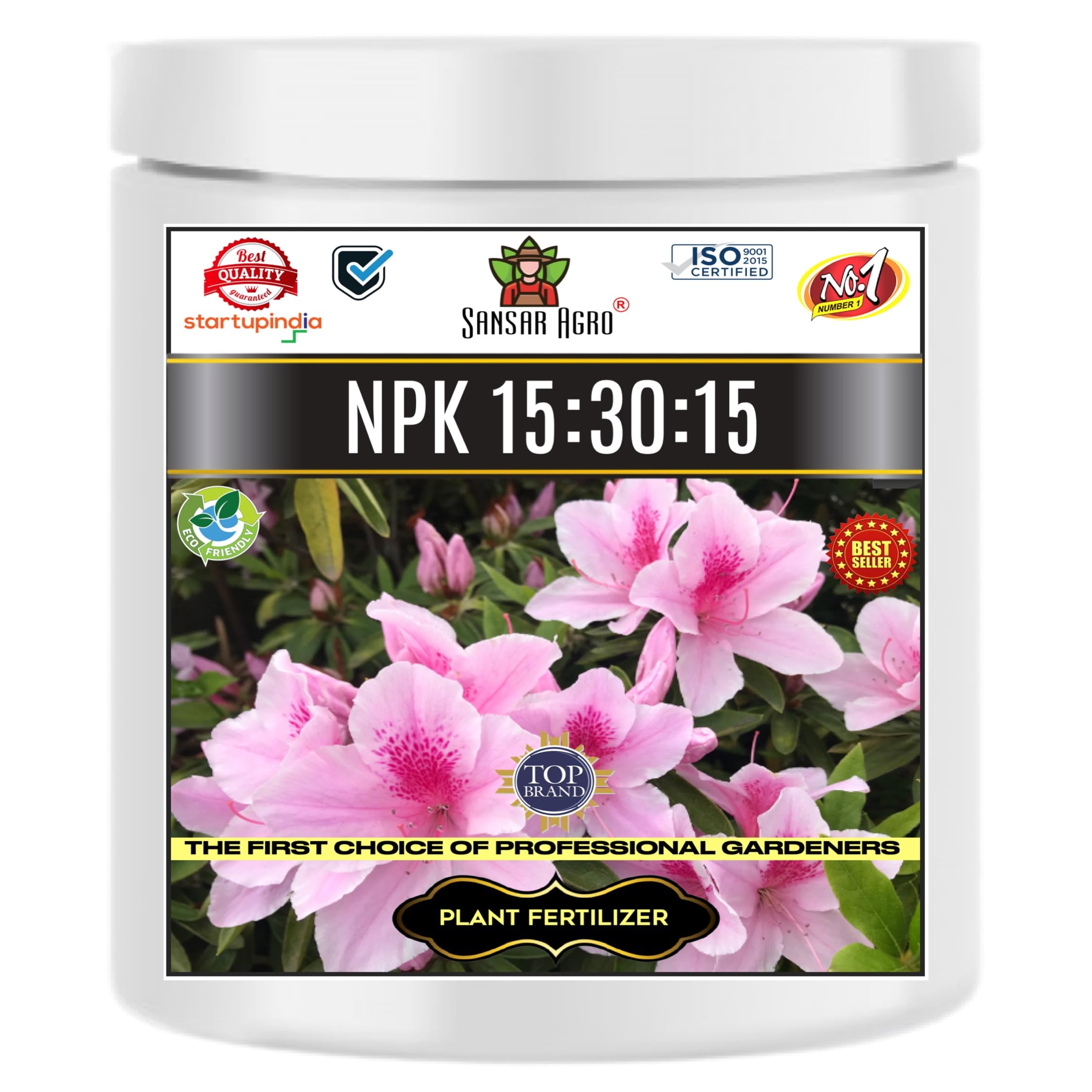 Sansar Agro® Organic NPK 15:30:15 Fertilizer for Plants (400 gm)