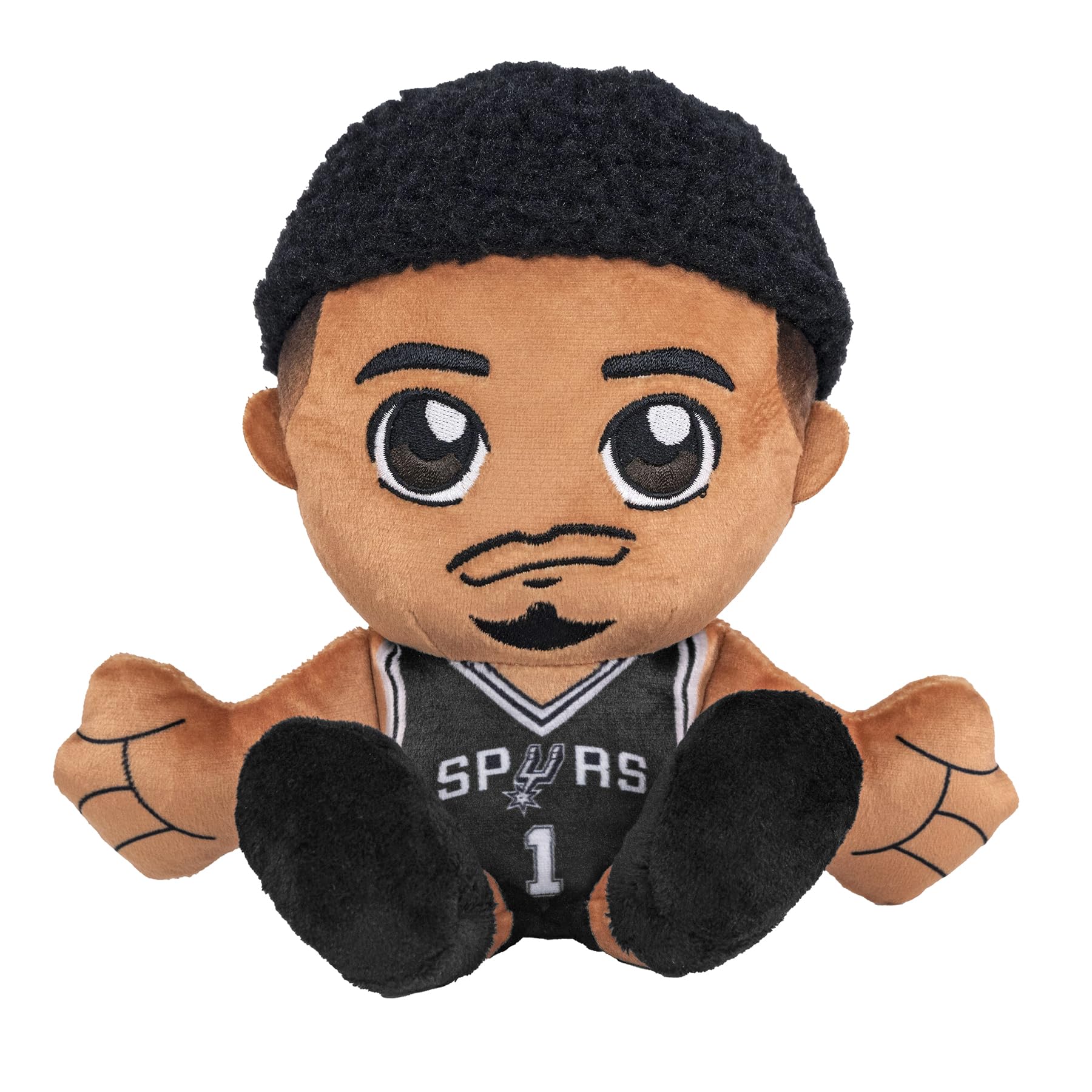 Bleacher CreaturesSan Antonio Spurs Victor Wembanyama 8" NBA Kuricha Sitting Plush - Soft Chibi Inspired NBA Superstar