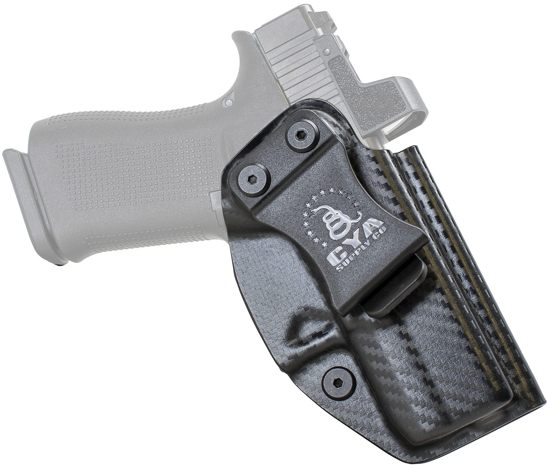 CYA Supply Co.Base Optics Ready (Carbon Fiber) Inside Waistband Holster IWB Veteran Owned Company Fits