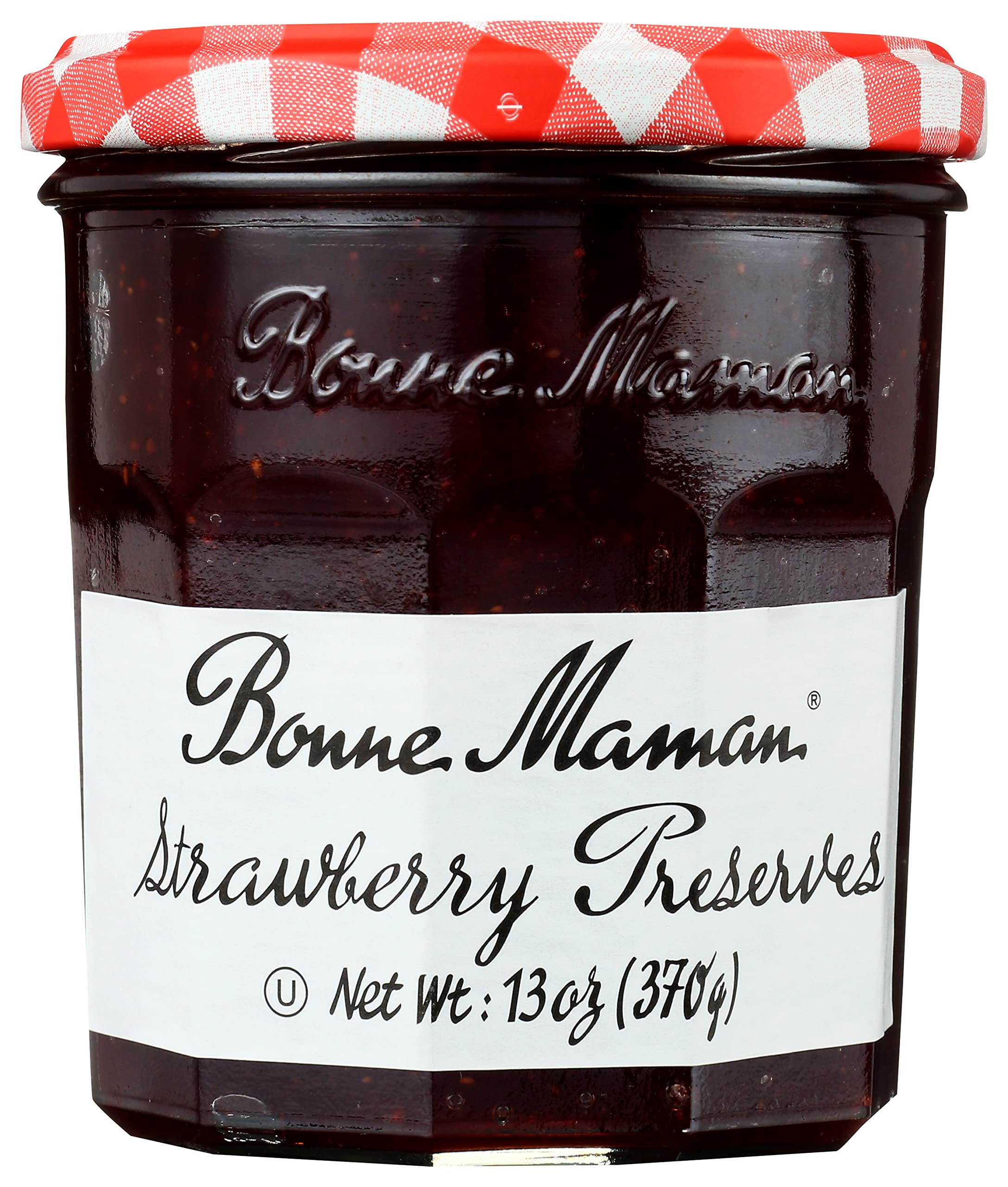 Bonne MamanStrawberry Preserves, 13 Ounce Jars (Pack of 6)