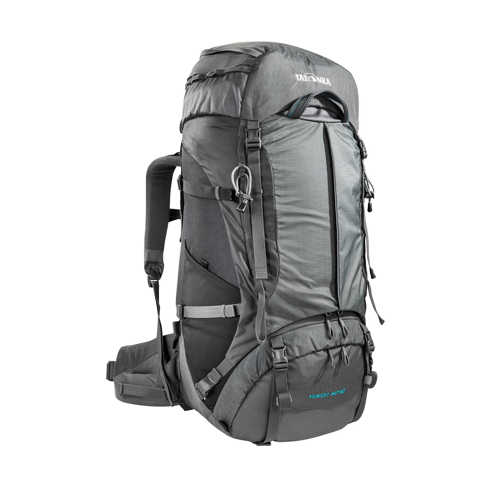 Tatonka Yukon 50+10 Polyester Trekking Bagpack, 60 litres (Titan Grey)