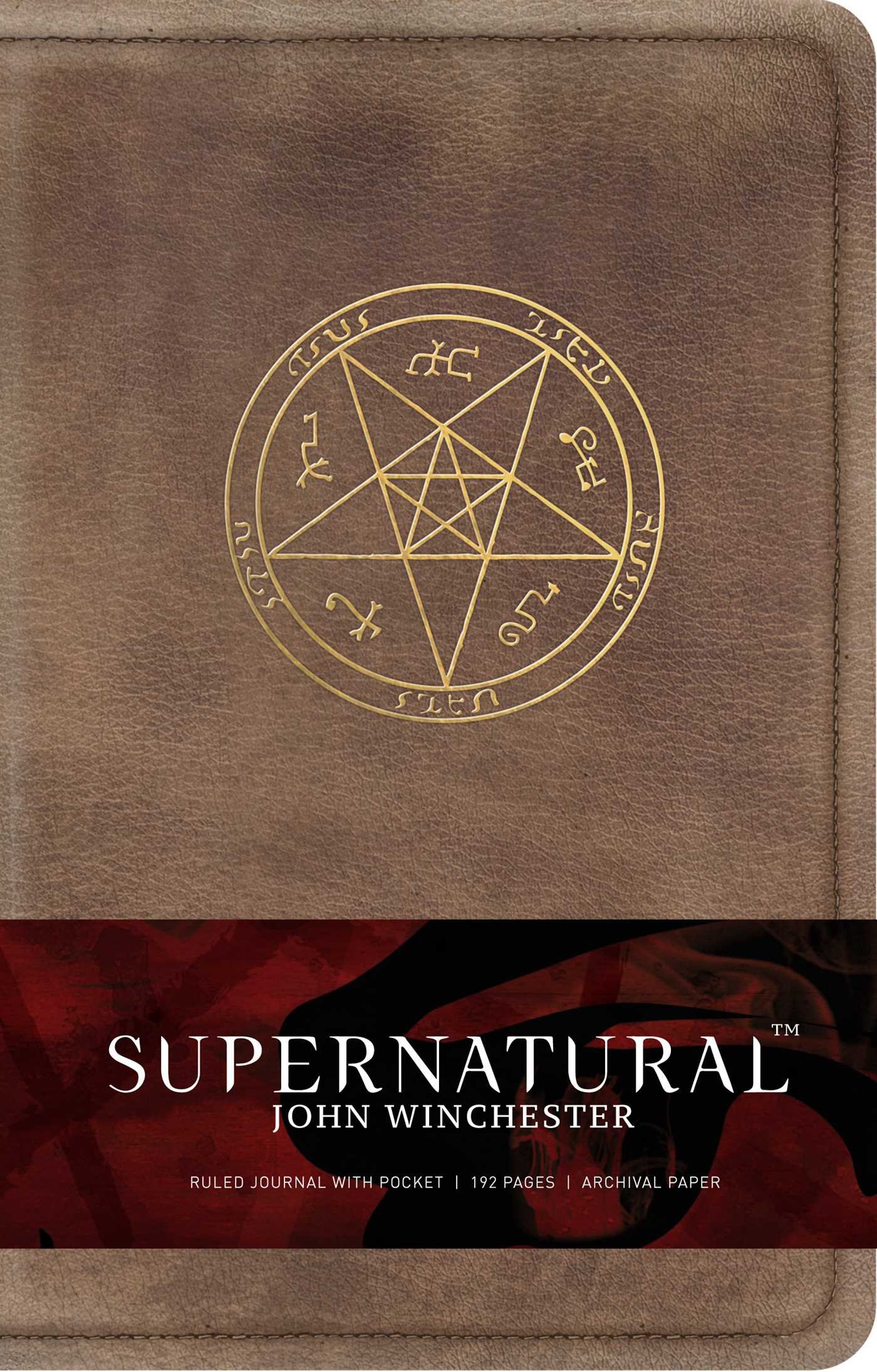 Insight EditionsSupernatural: John Winchester Hardcover Ruled Journal (Insights Journals) (Science Fiction Fantasy)