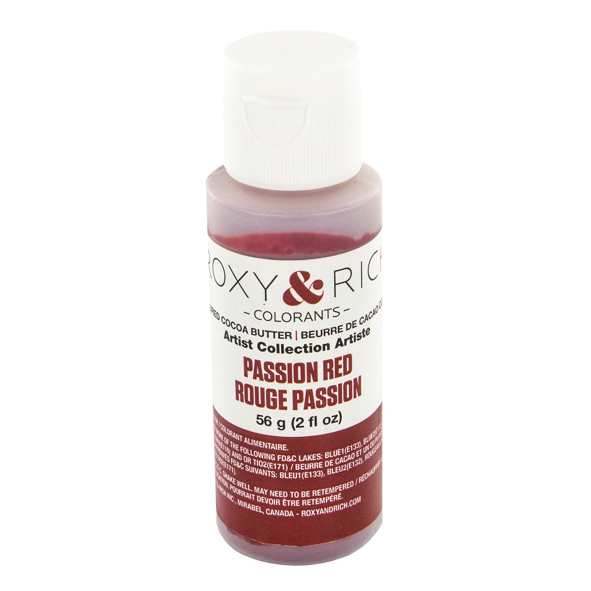 Cocoa Butter, Passion Red 2 Ounces by Roxy & Rich