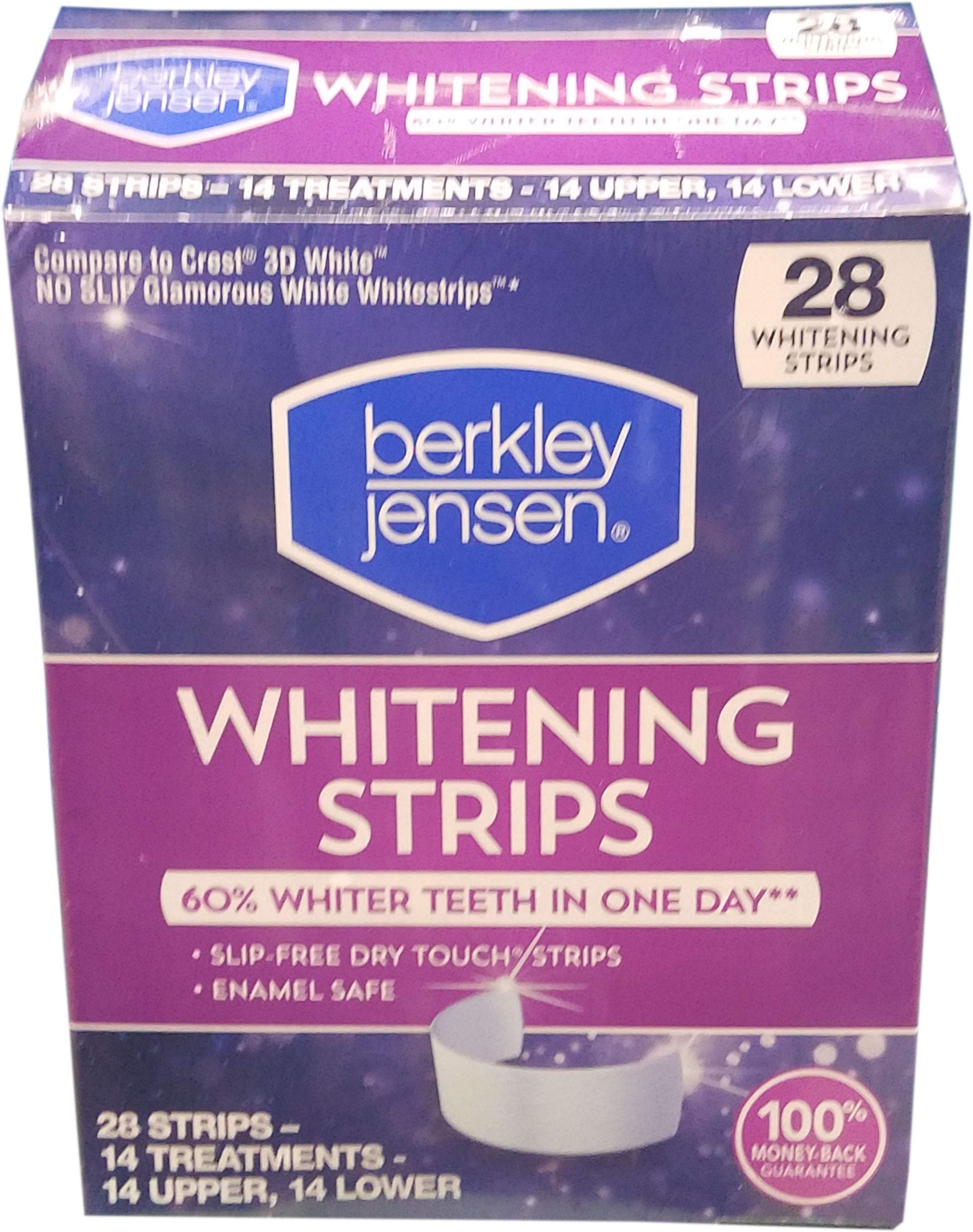 Berkley jensen 105374 Whitening Strips, Shape