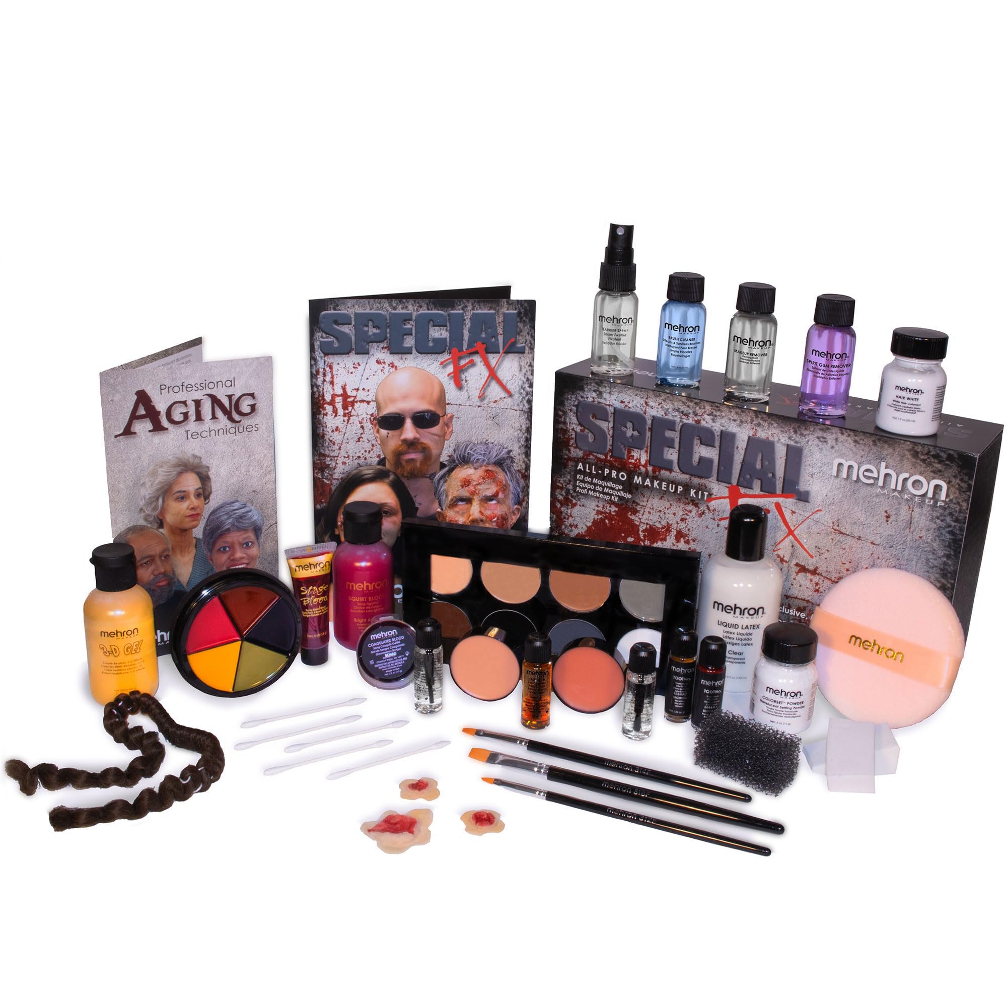 Mehron Makeup Special FX All-Pro Makeup Kit | Complete Professional Stage Makeup Kit | Special Effects Makeup Kit for Theatre, Halloween, & Cosplay