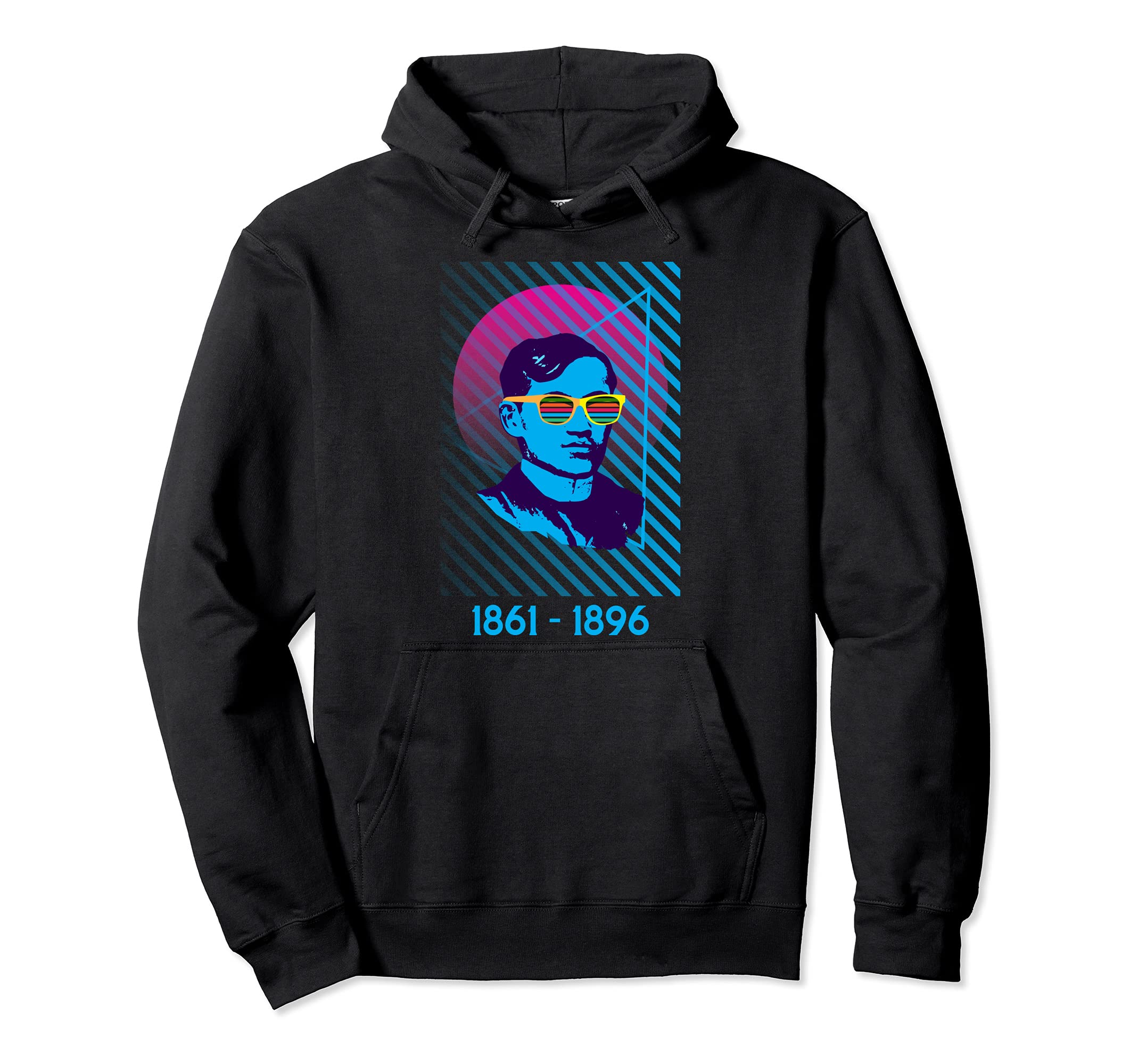 Jose Rizal Hipster Philippines Filipino Hero Patriotic Pinoy Pullover Hoodie