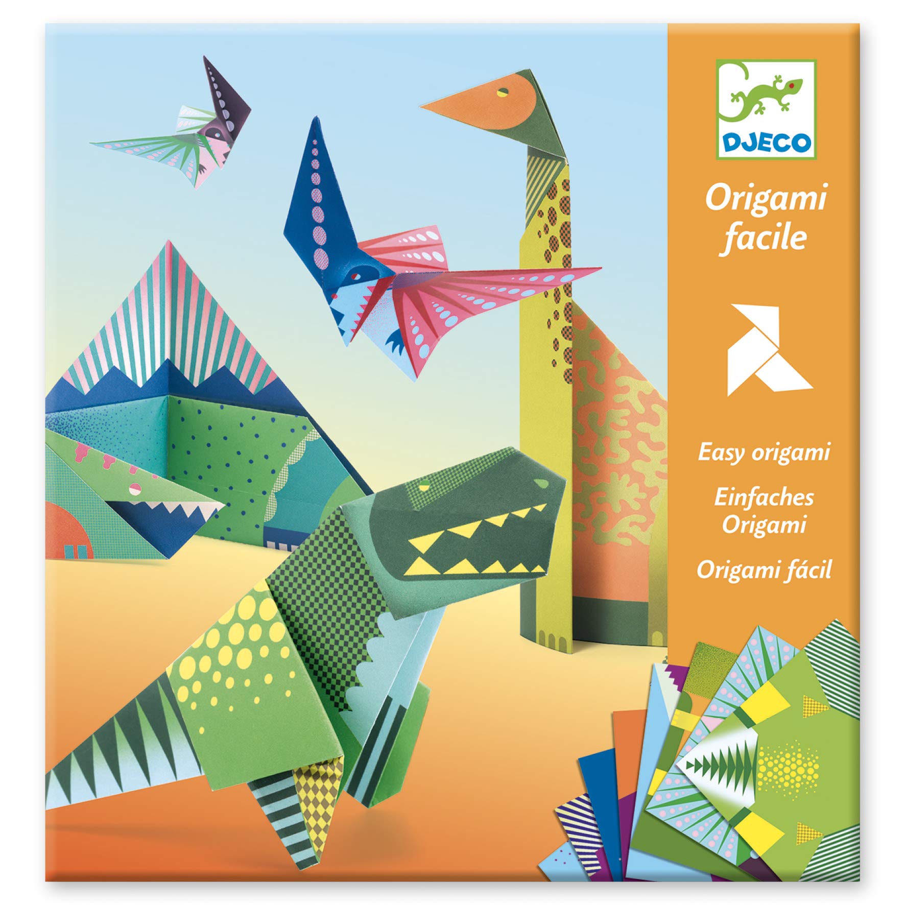 DJECODinosaur Origami Paper Craft Kit