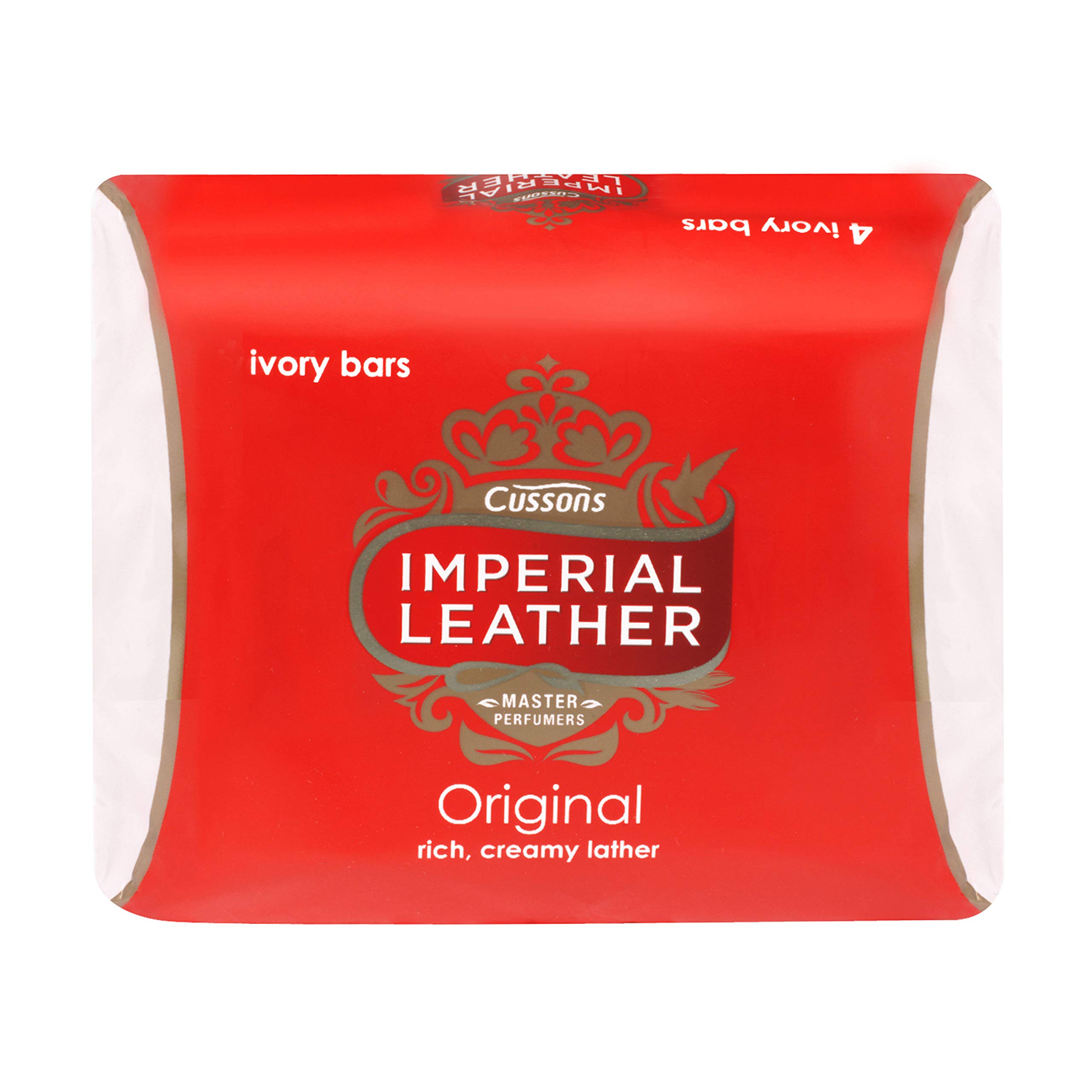 Imperial Leather Bar Soap Original Classic Cleansing Bar, Gentle Skin Care, Bulk Buy, Pack of 8 x 4 bars (total 32 bars)