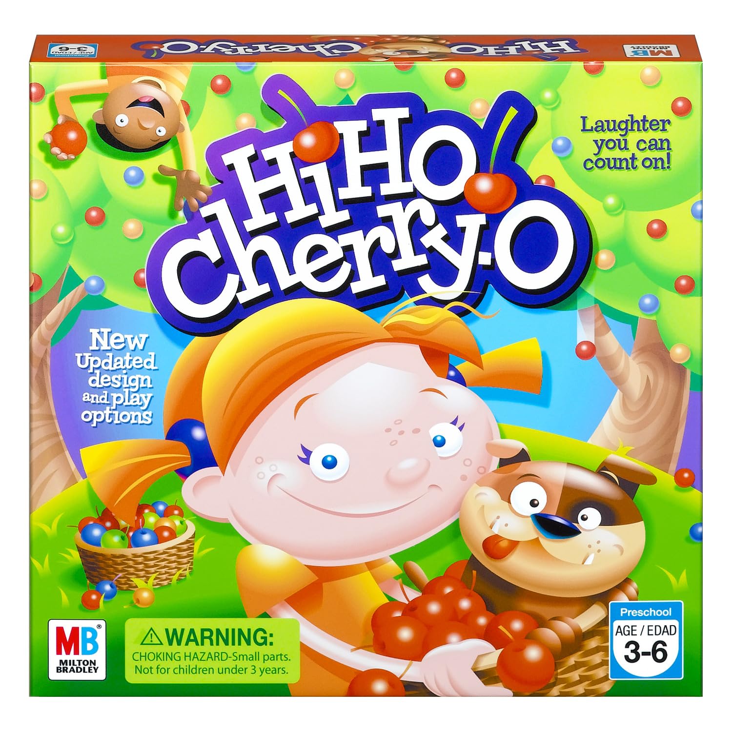 Hasbro GamingHi Ho Cherry-O Board Game | Preschool Games for Kids | 2-4 Players for Girls & Boys | Ages 3+ (Amazon Exclusive)