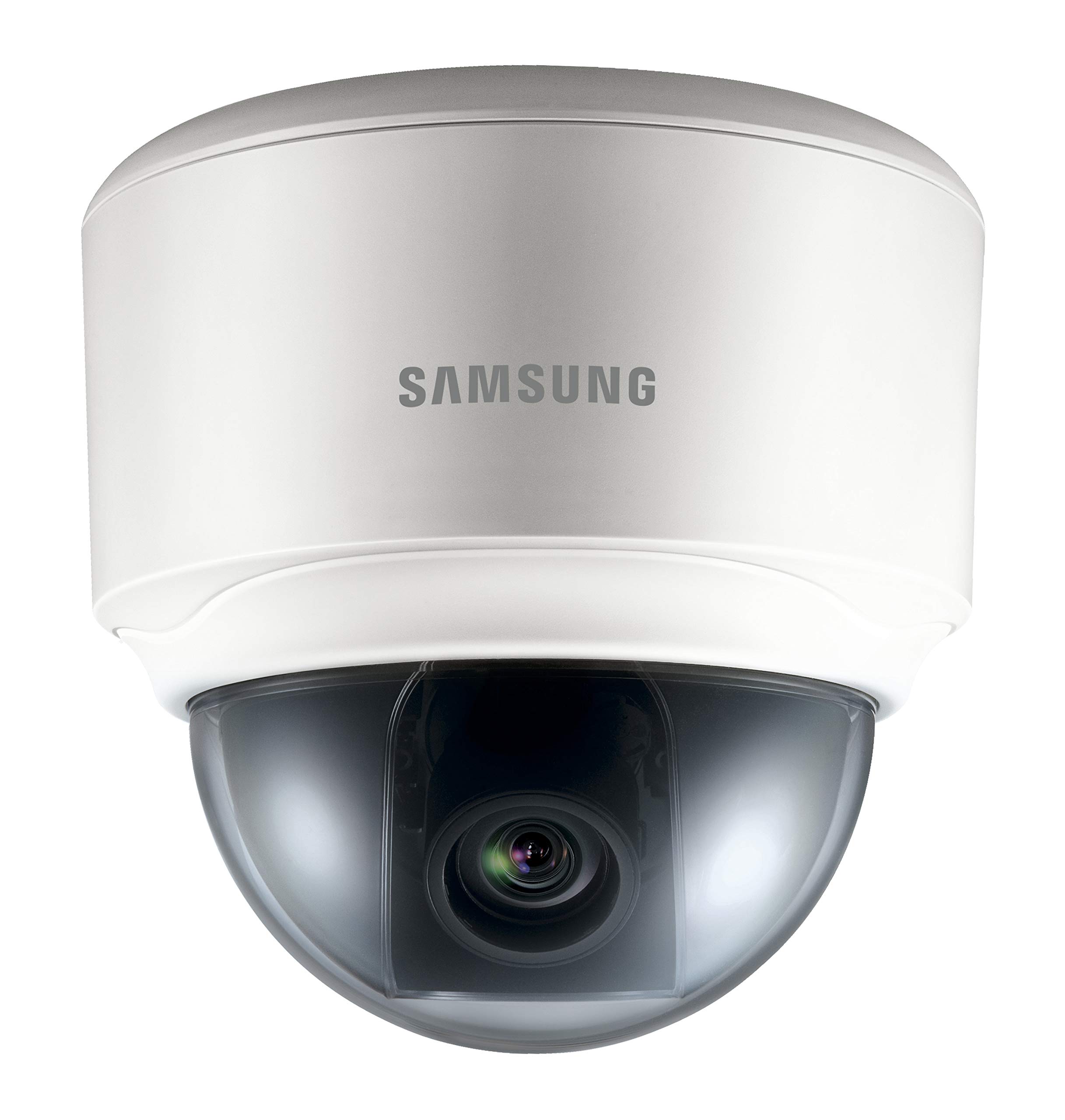 Hanwha TechwinSND-3082P 1/3" 4CIF True Day/Night Network Dome Camera with WDR & SD Card Recording - POE