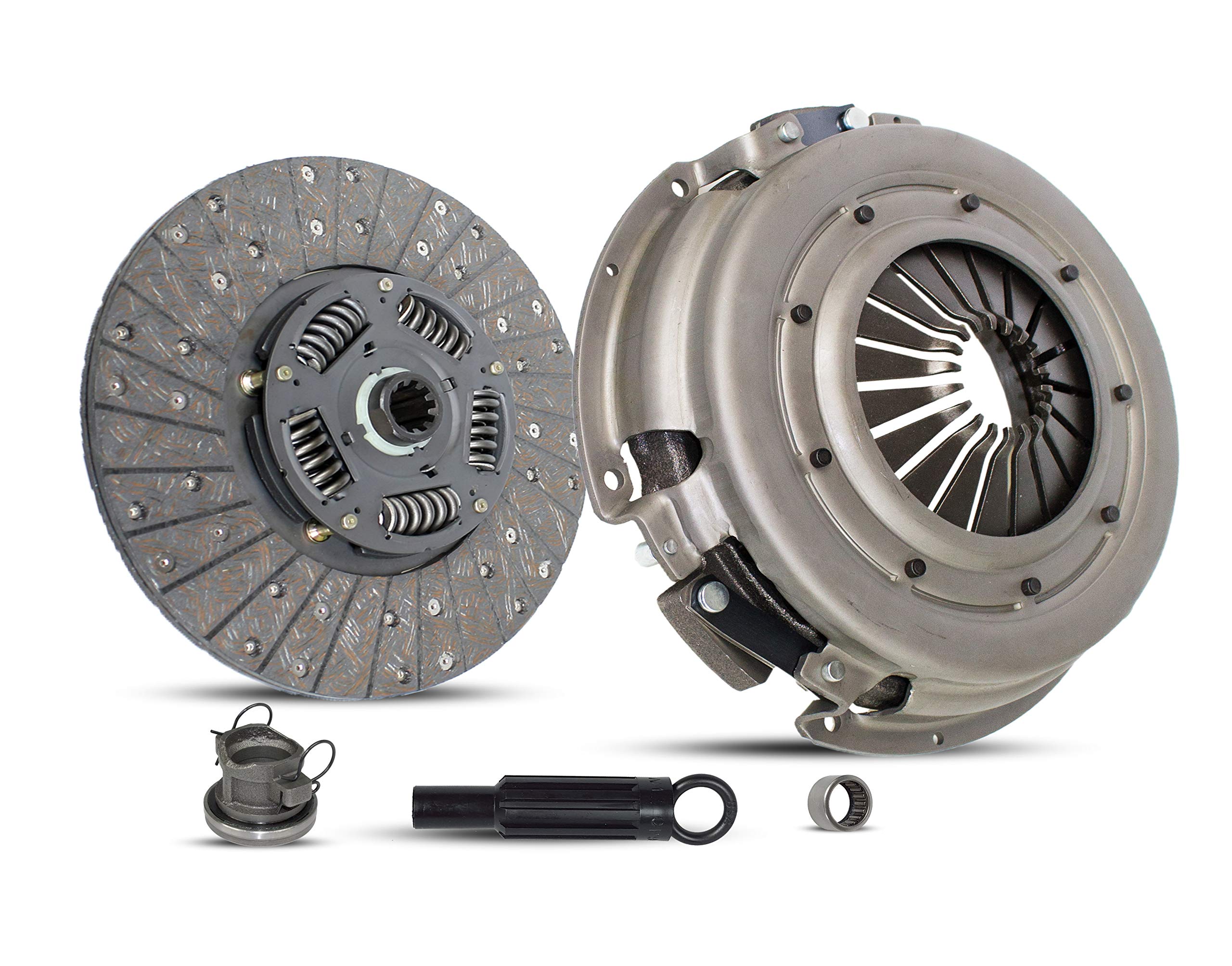 Clutch Kit Compatible With Ram 1500-3500 B150 B1500-B3500 Laramie Sport St Base Standard Extended Cab Pickup 1994-2002 3.9L V6 5.2L V8 5.9L V8 GAS OHV Naturally Aspirated (05-074)