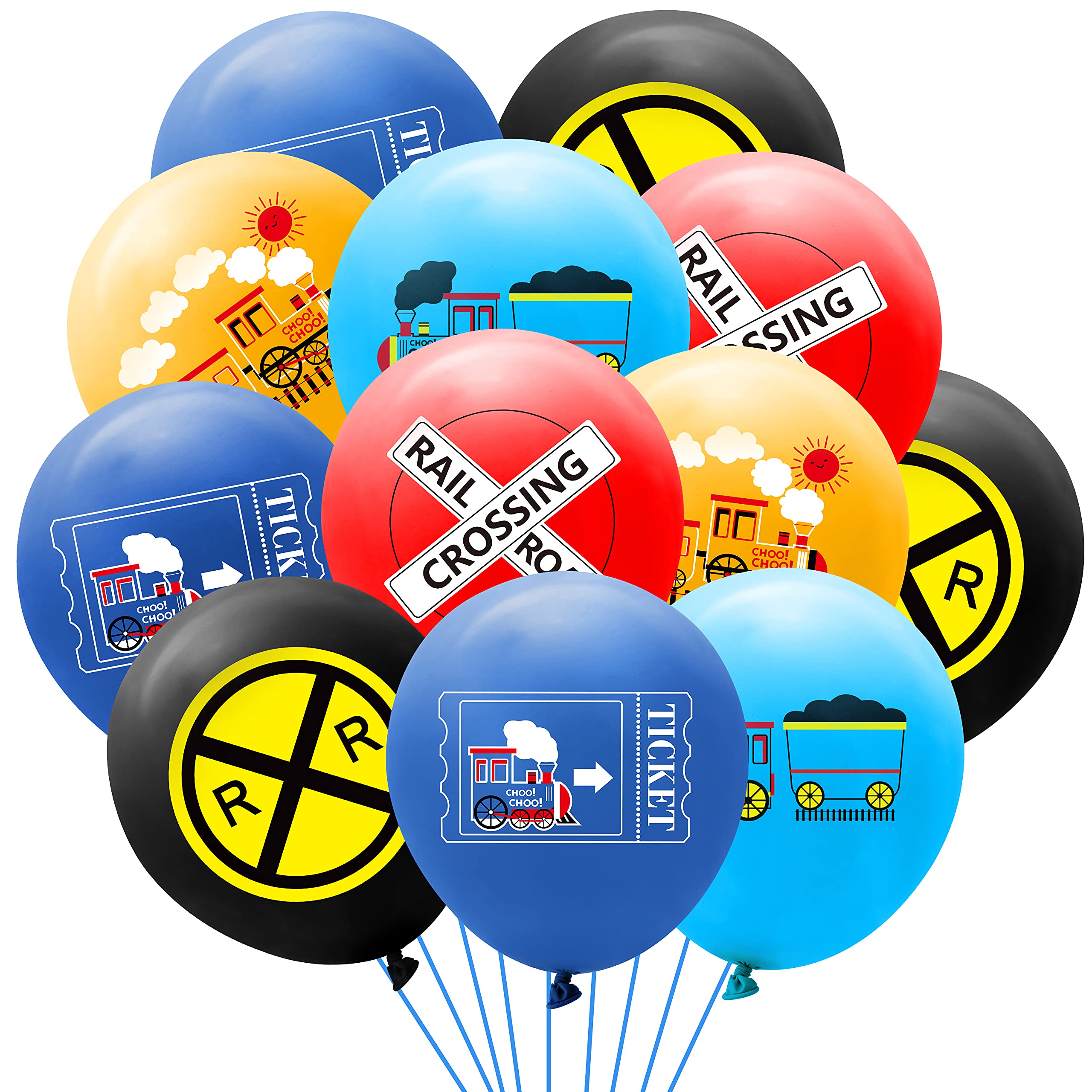 PANTIDE X-Train Balloons 52Pcs