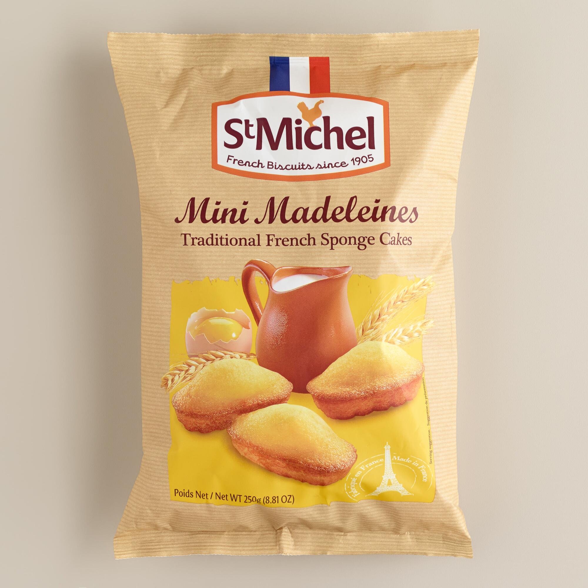 Traditional French Sponge Cake St. Michel Madeleines 8.8oz