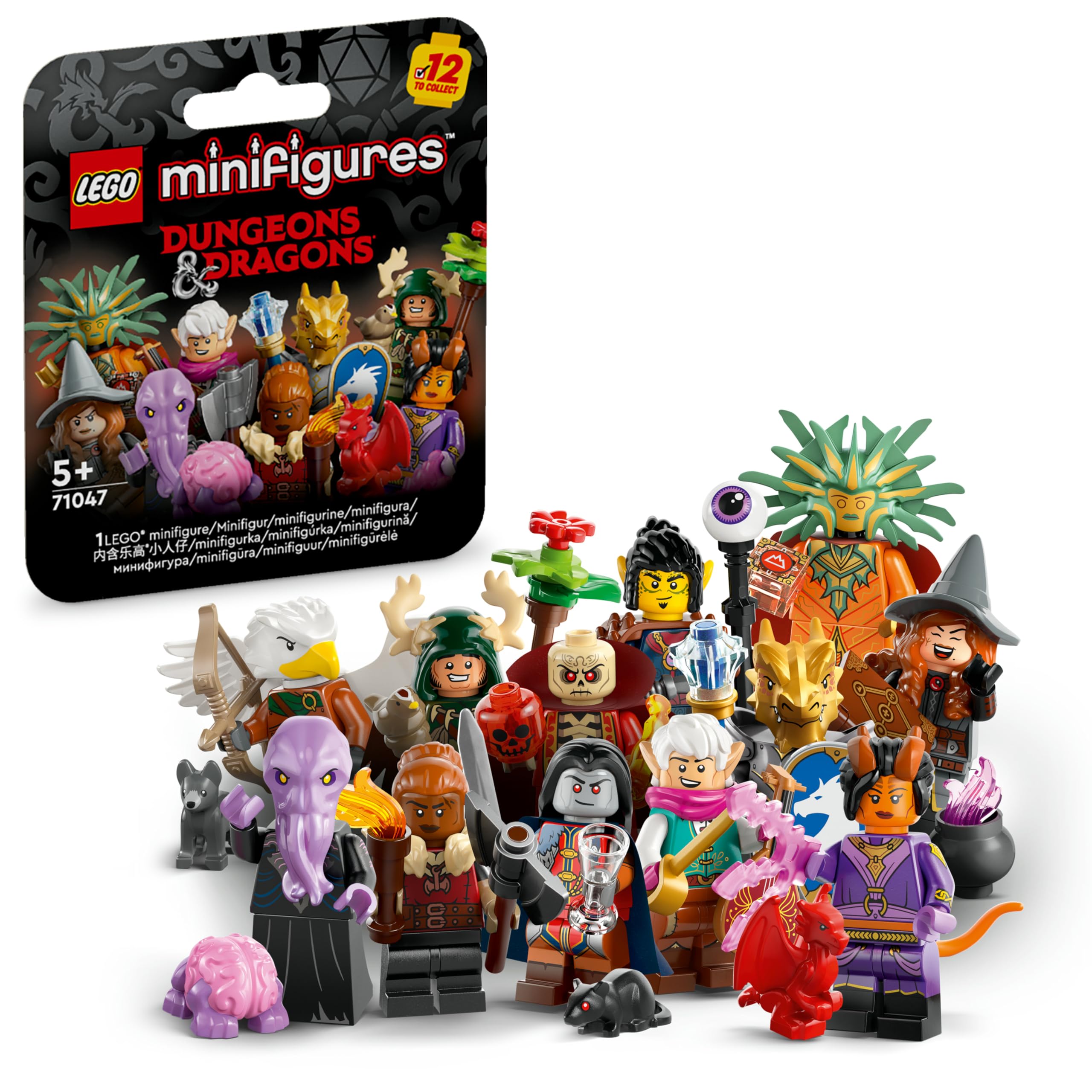 LEGO Minifigures Dungeons & Dragons Toys 71047 (9 Pieces)