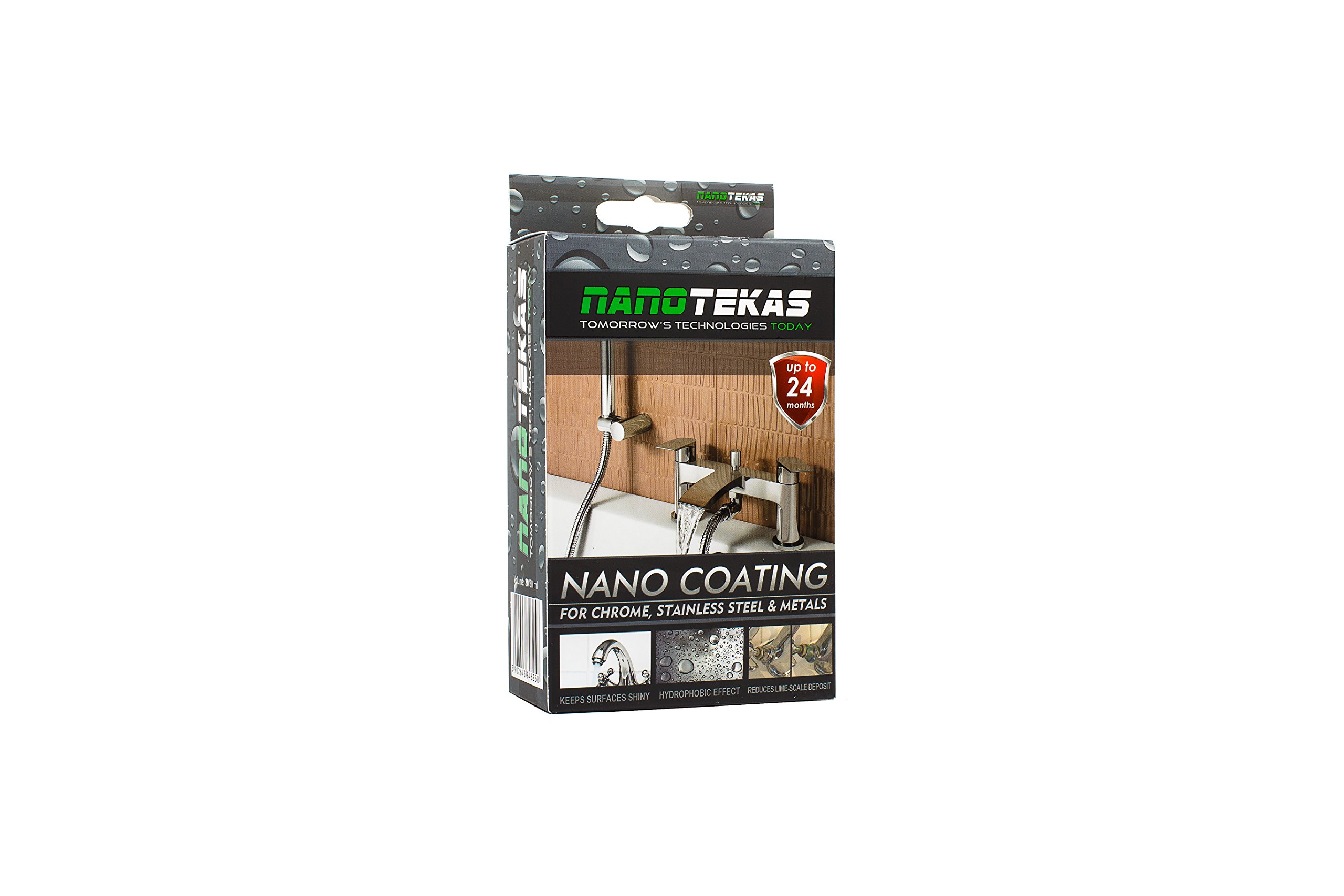 NANO COATING For Metal Chrome Stainless Steel Whiting Stain Protector NEW Water Repellant Protection Guard