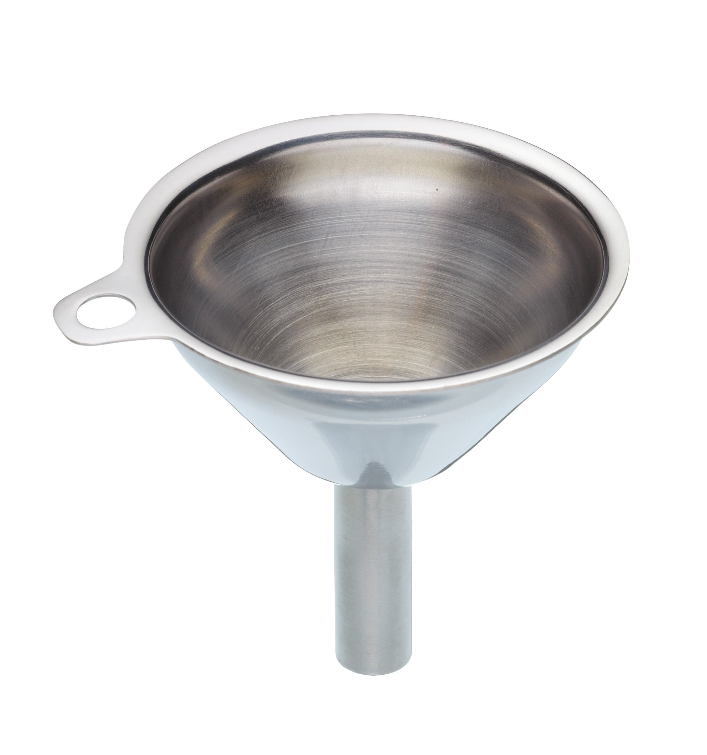 KitchenCraft Stainless Steel Mini Funnel 5.5cm, Carded