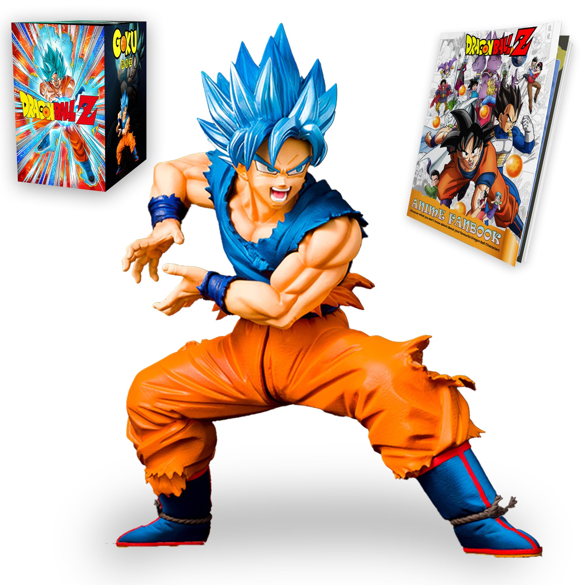 The Little Ones Goku Anime Action Figures - Limited Edition Goku Dragon Ball Z Anime Action Figure Merchandise Figures, Action Figures for Home Decor, Office Table & Study Table Toys [21cm][Goku]