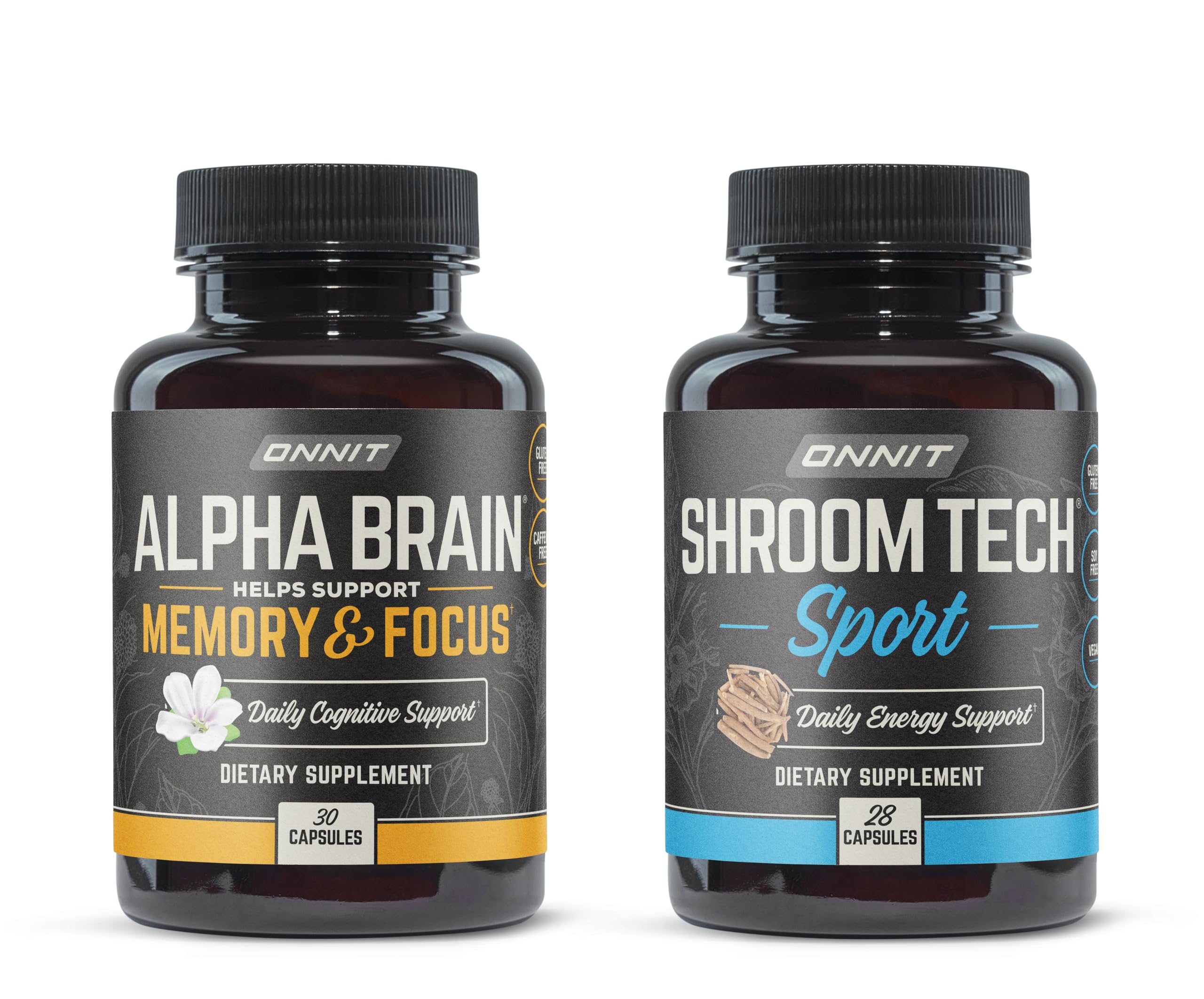 ONNITBundle - Alpha Brain (30ct) + Shroom Tech Sport (28ct)