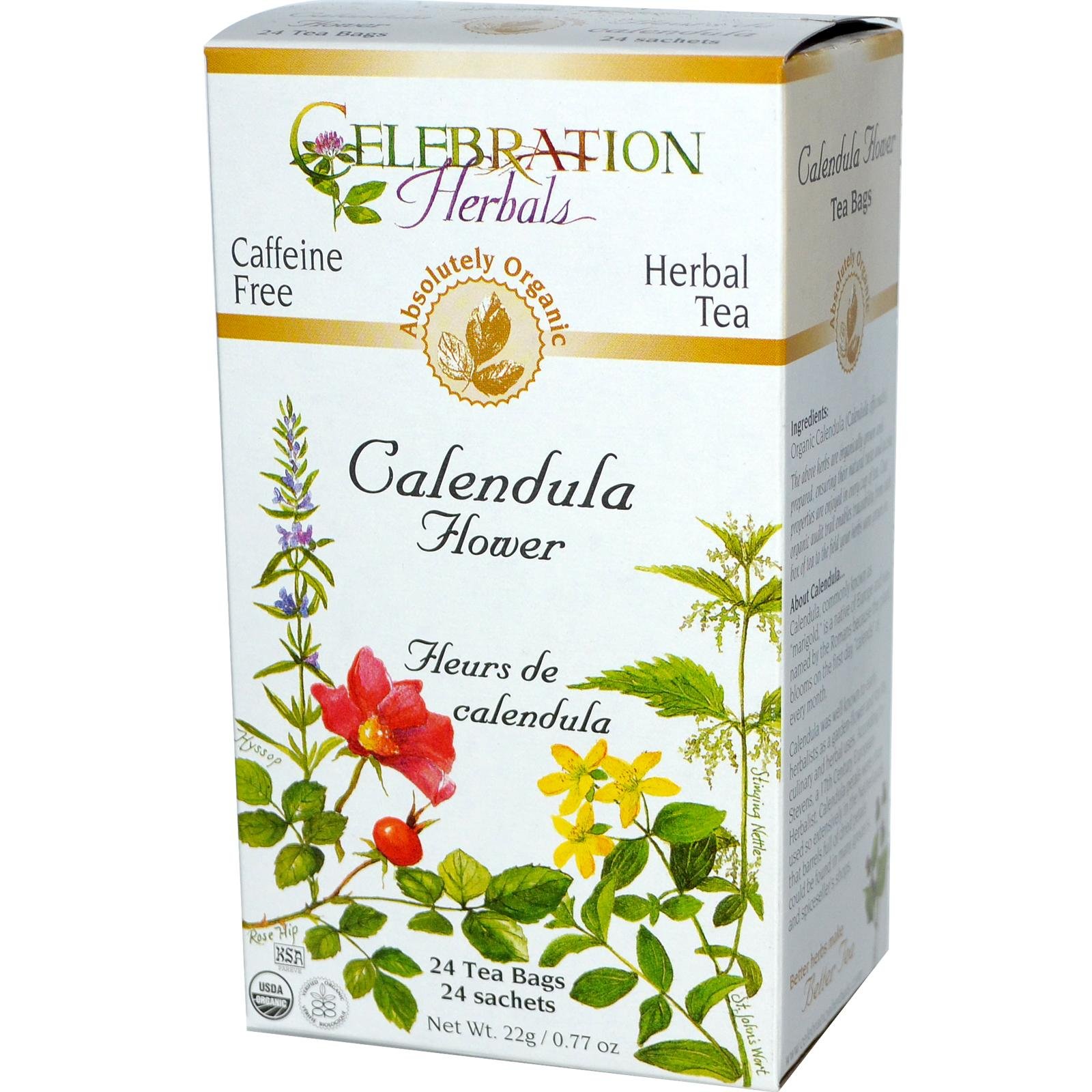 Celebration Herbals Calendula Flower 24 Count