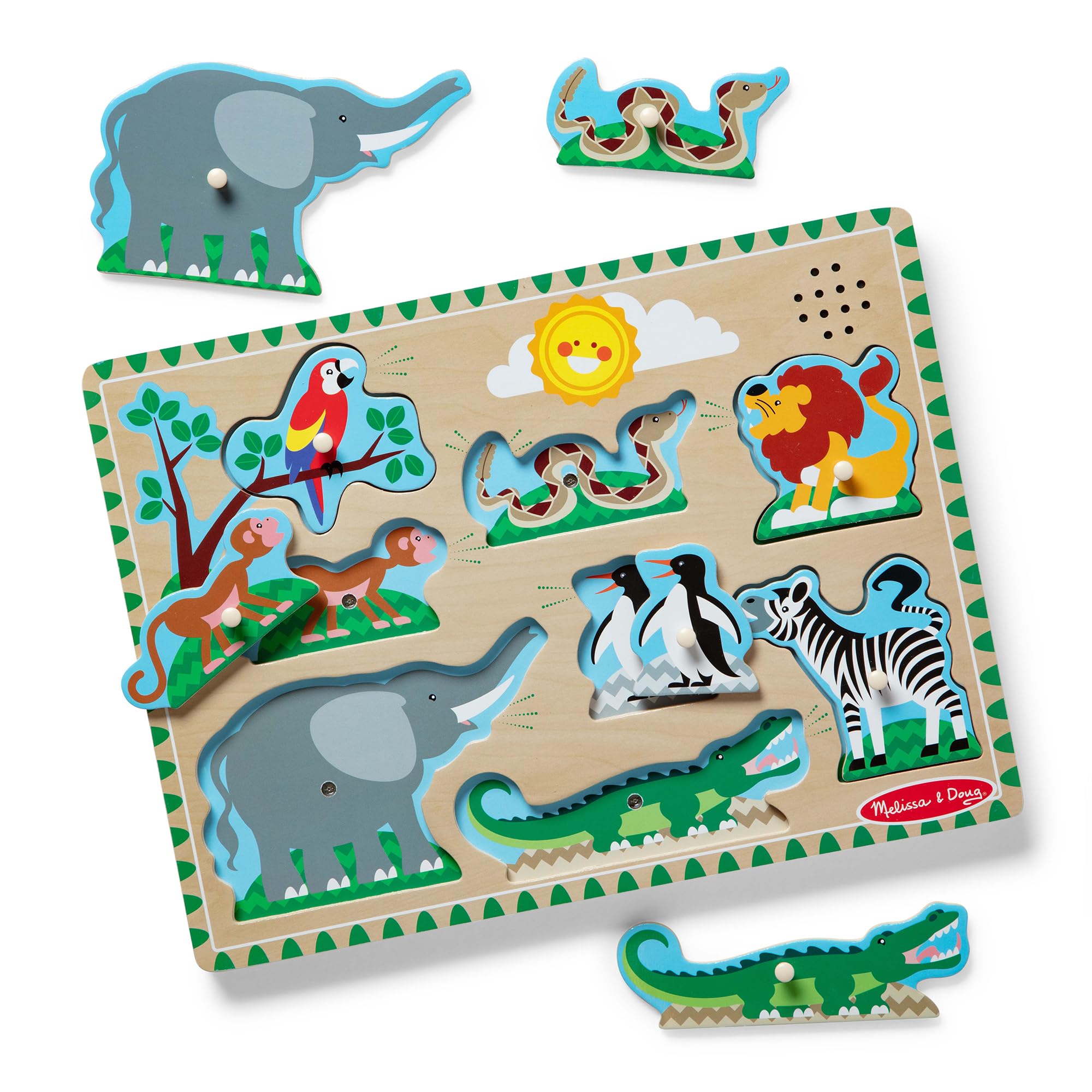 Melissa & DougMelissa And Doug Zoo Animals Sound Puzzle